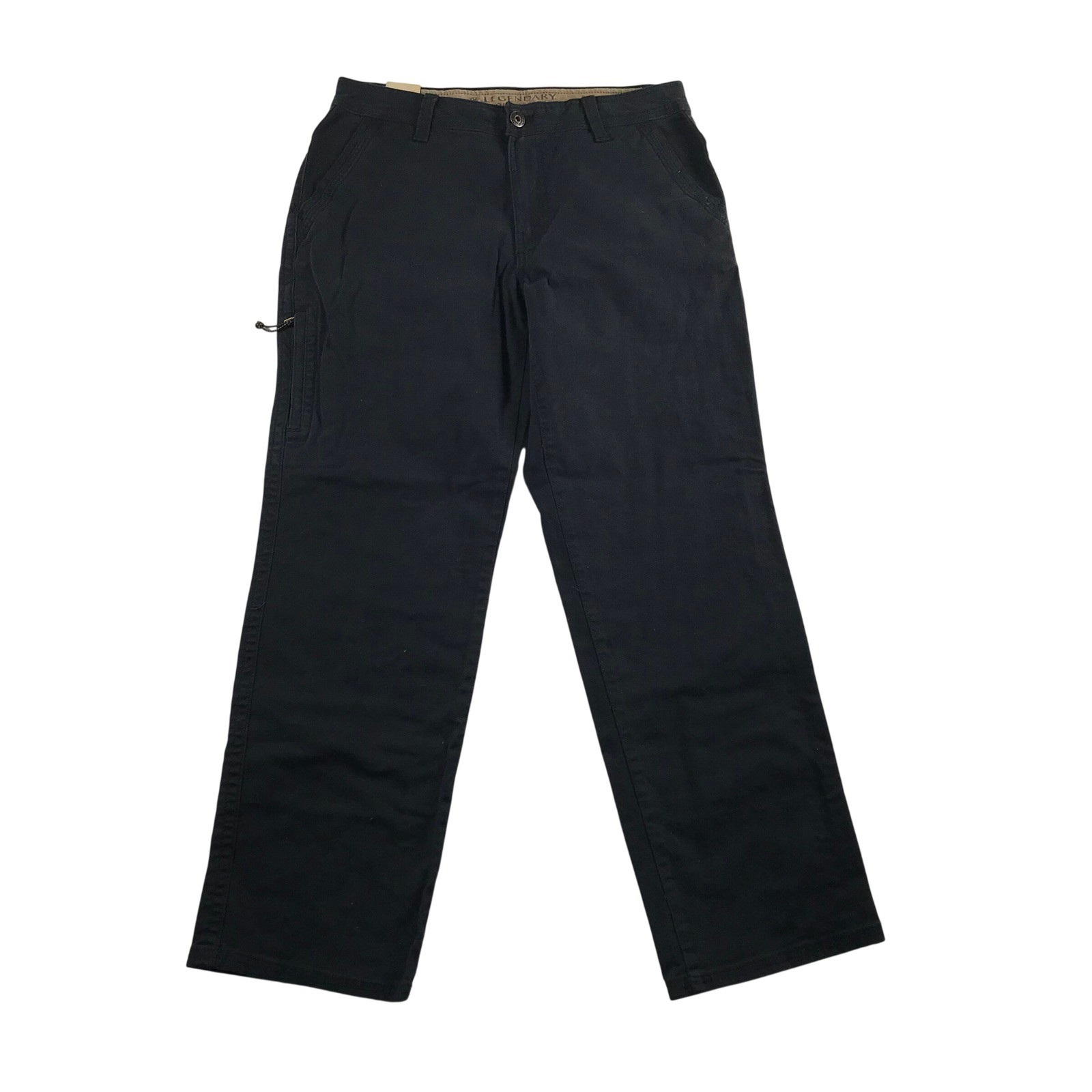 Legendary Outfitters Mens Black Stretch Canvas Utility Pants 32×30 1636664
