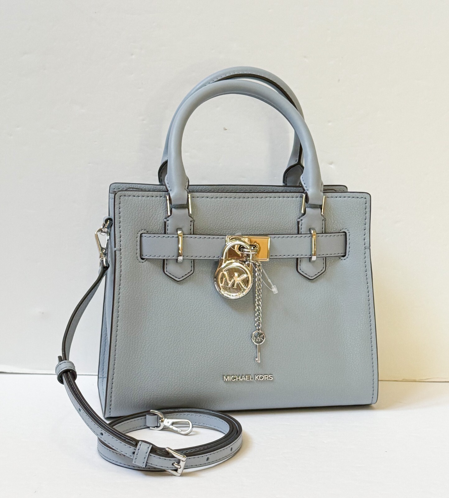 MICHAEL KORS HAMILTON SMALL TOP ZIP SATCHEL SHOULDER CROSSBODY BAG