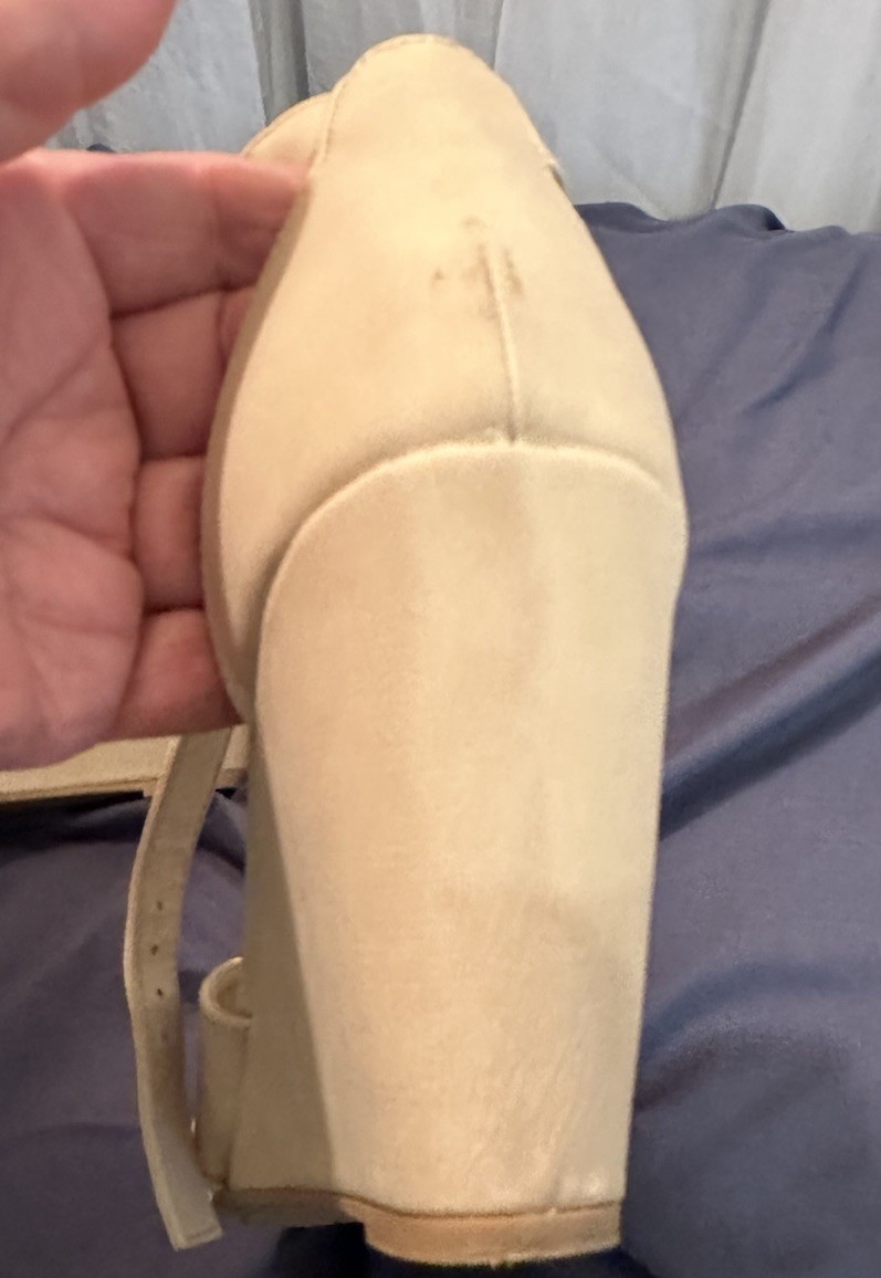 Chinese Laundry Wedge Heels With Ankle Strap In Nude