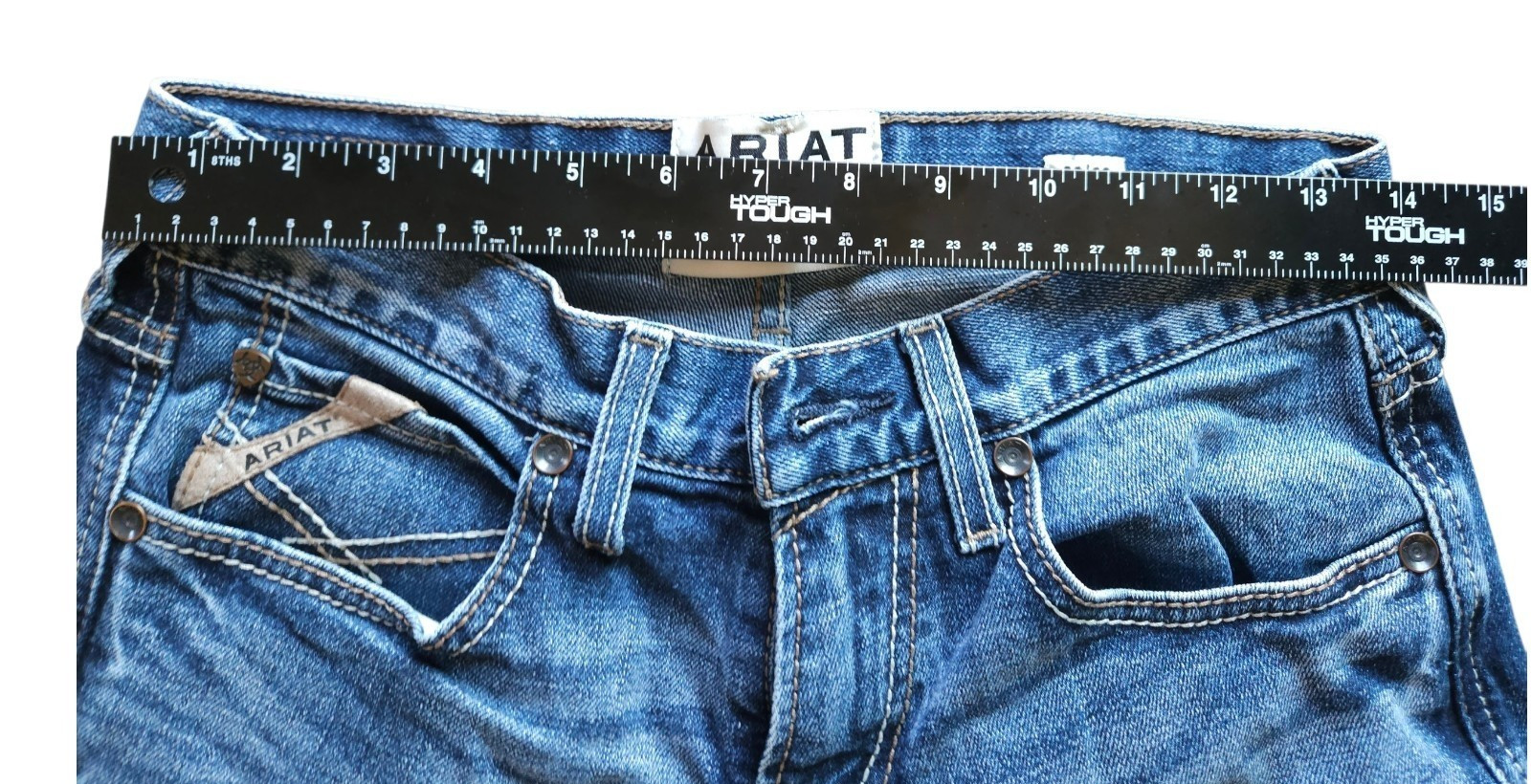 Ariat M7 Slim Straight Jeans Men’s 29×30 Blue Wash Western Rodeo Cowboy Denim