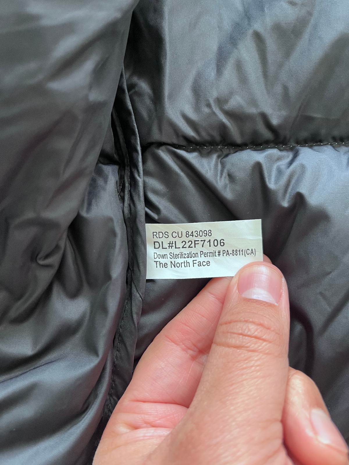 The North Face: Men’s 1996 Retro Nuptse Jacket – Wasabi Ice Dye [Large; Used]