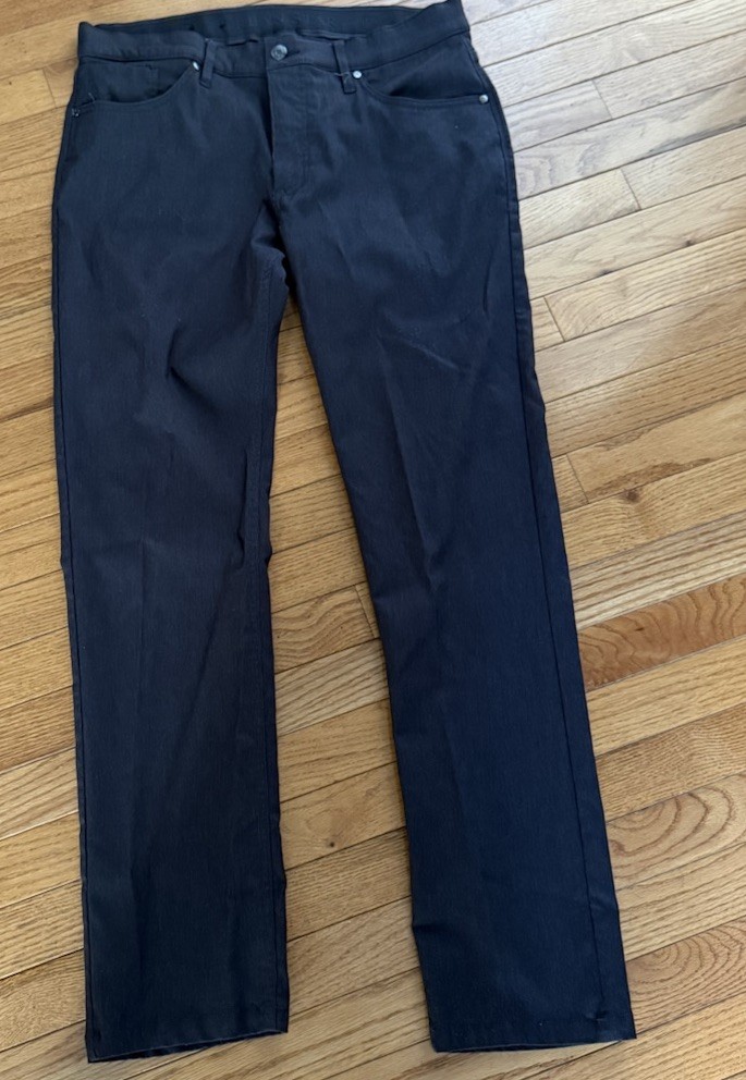Urban Star Men’s Stretch 5 Pocket Pants 36 X 32 Black