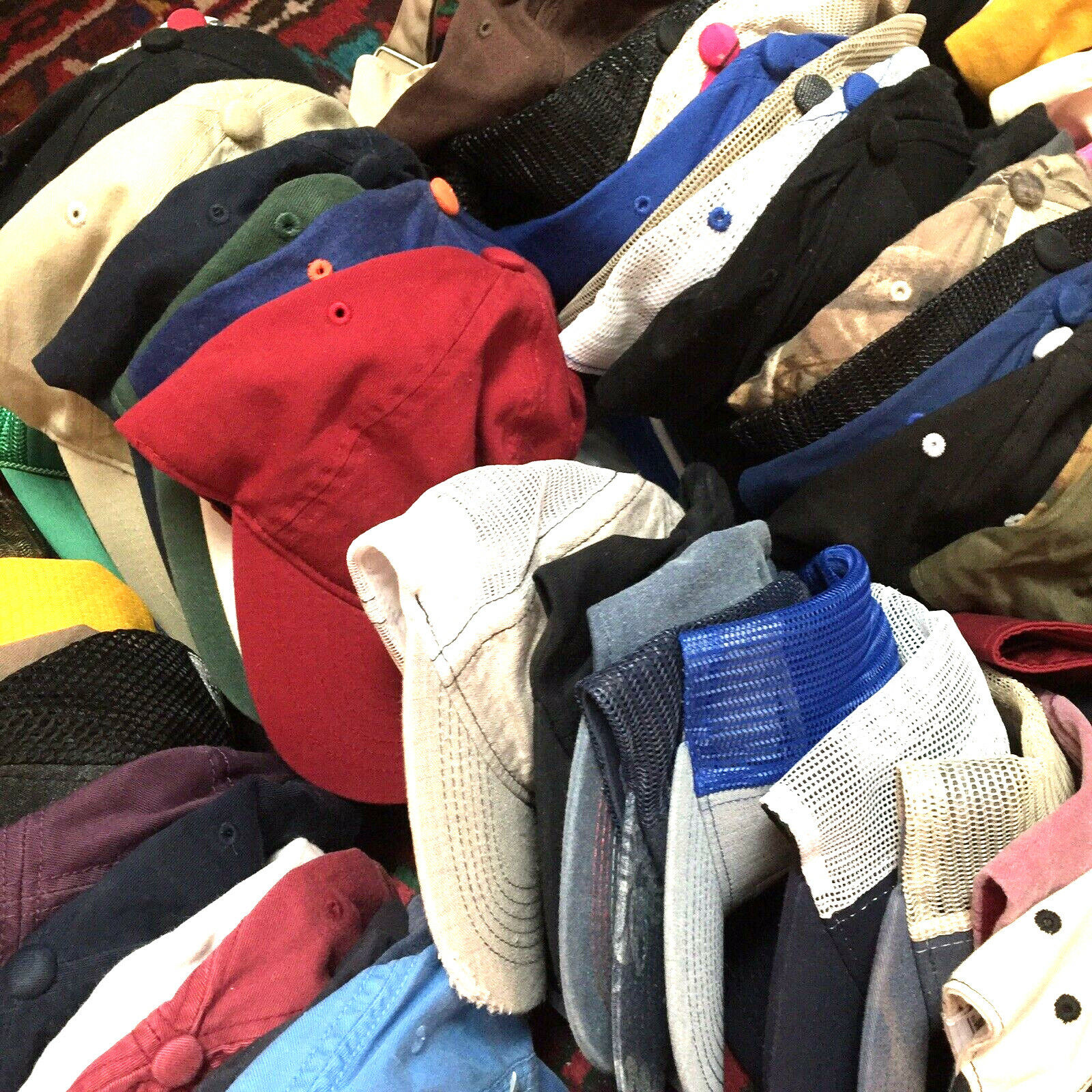 Hats Lot 20 Random Mix Baseball Sports Snap Back Ball Dad Caps Resale Wholesale