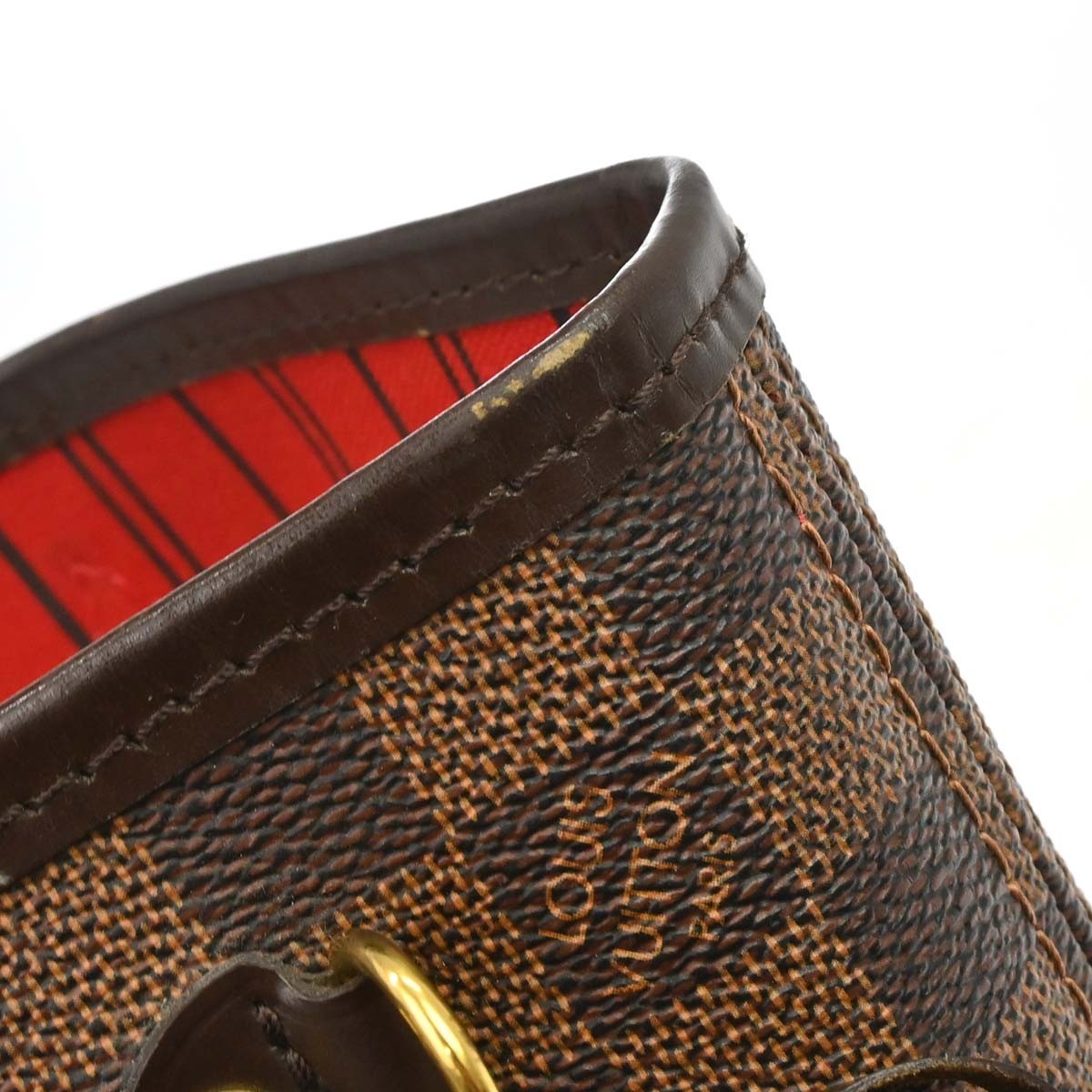 Best06 LOUIS VUITTON DAMIER NEVERFULL PM TOTE HANDBAG N51109 VI4068 YQ09214