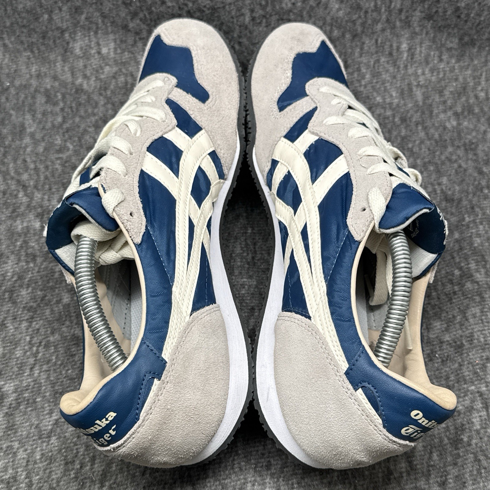 Onitsuka Tiger Serrano 1183B400 Mens 11 Mako Blue Cream New Sneaker F460422