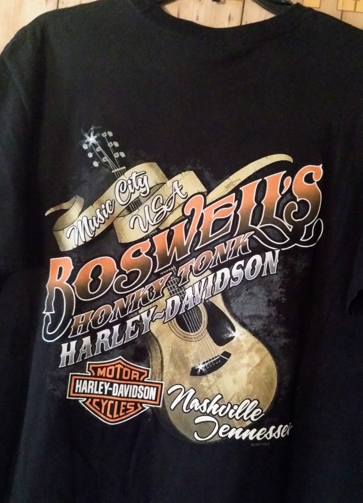 Harley Davidson Motorcycles Nashville, TN Music City USA Shirt – Size XL