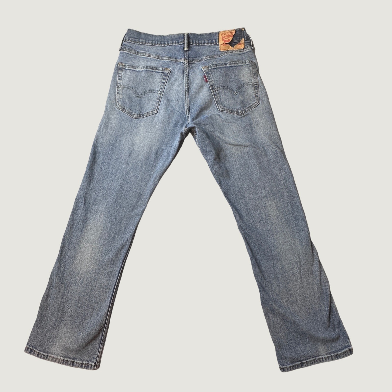 Levi’s 527 Jeans Mens 33×30 (32×27) Blue Slim Bootcut Stretch Denim Western