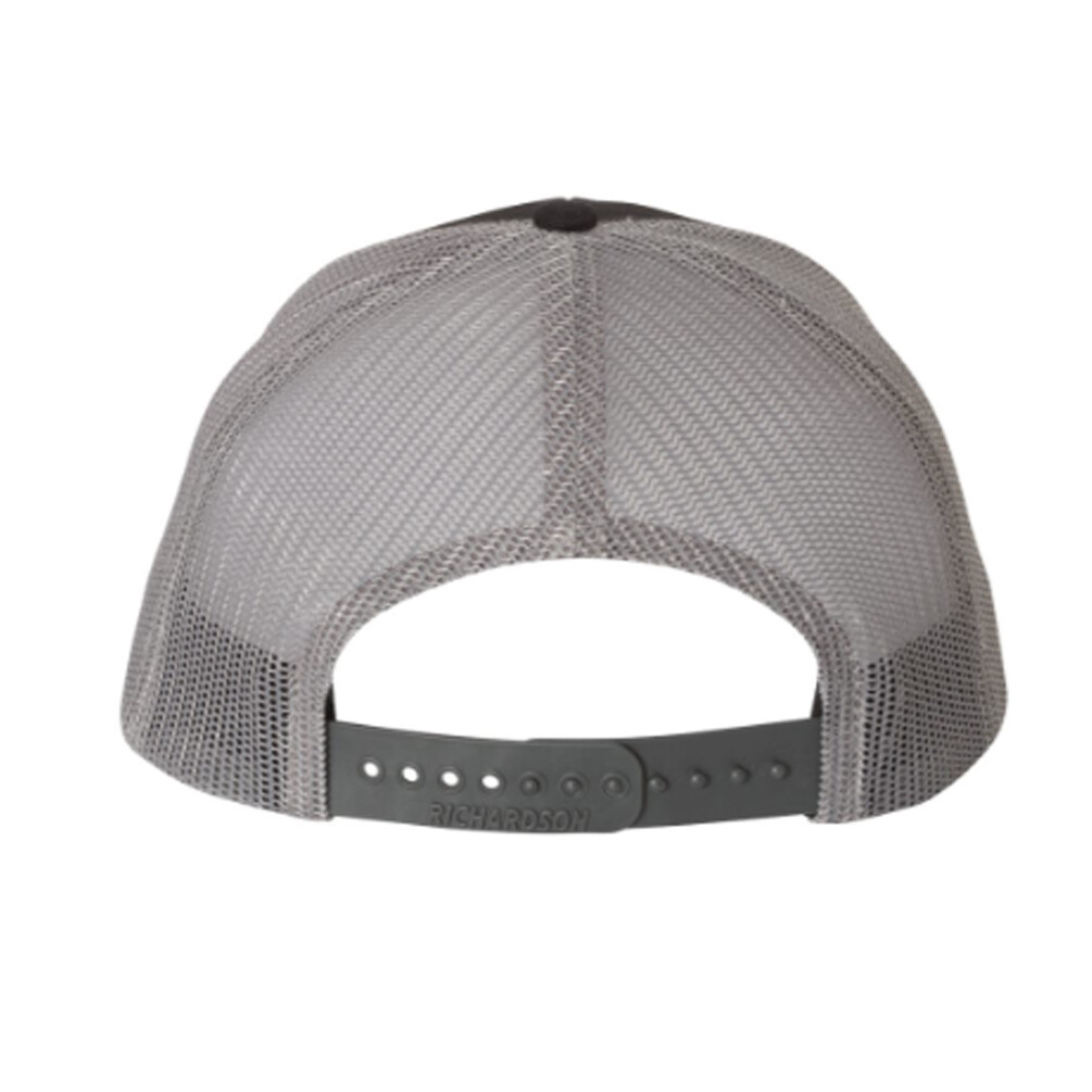 Peterbilt Trucker Hat Black/Charcoal Richardson 112 Snap Back Premium Hat