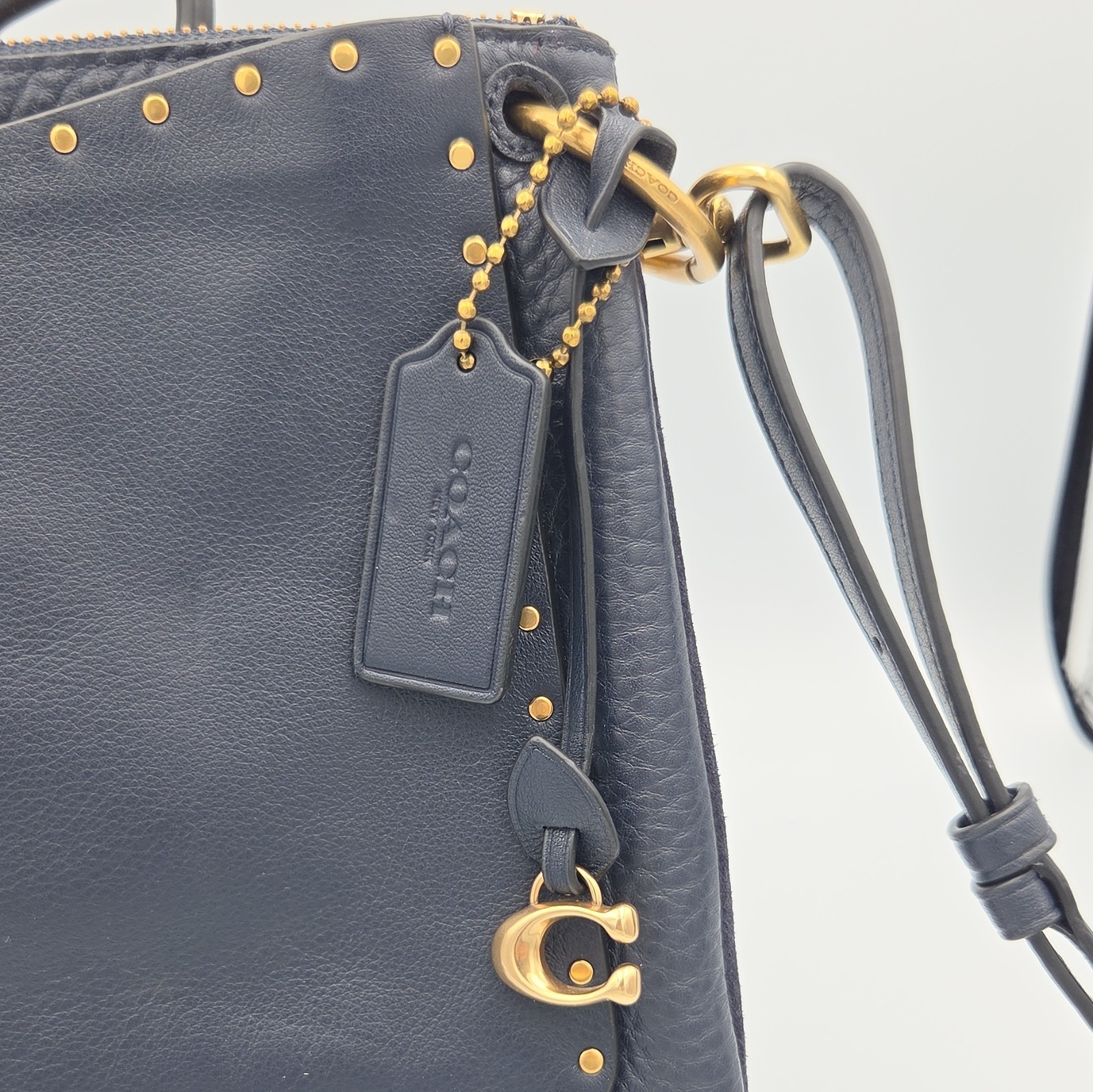 Coach Dreamer Women’s Shoulder Bag, Medium – Midnight Navy 54070