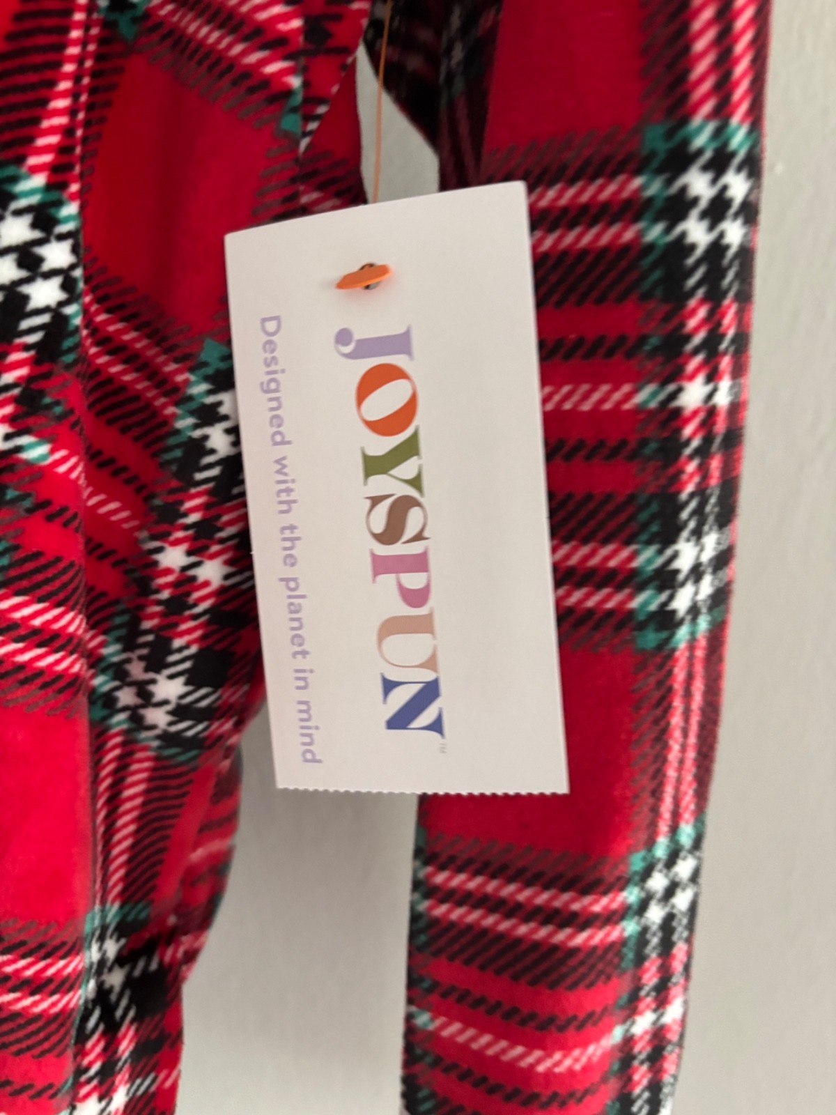 JOYSPUN pajama set ❤️ NWT womens L red plaid