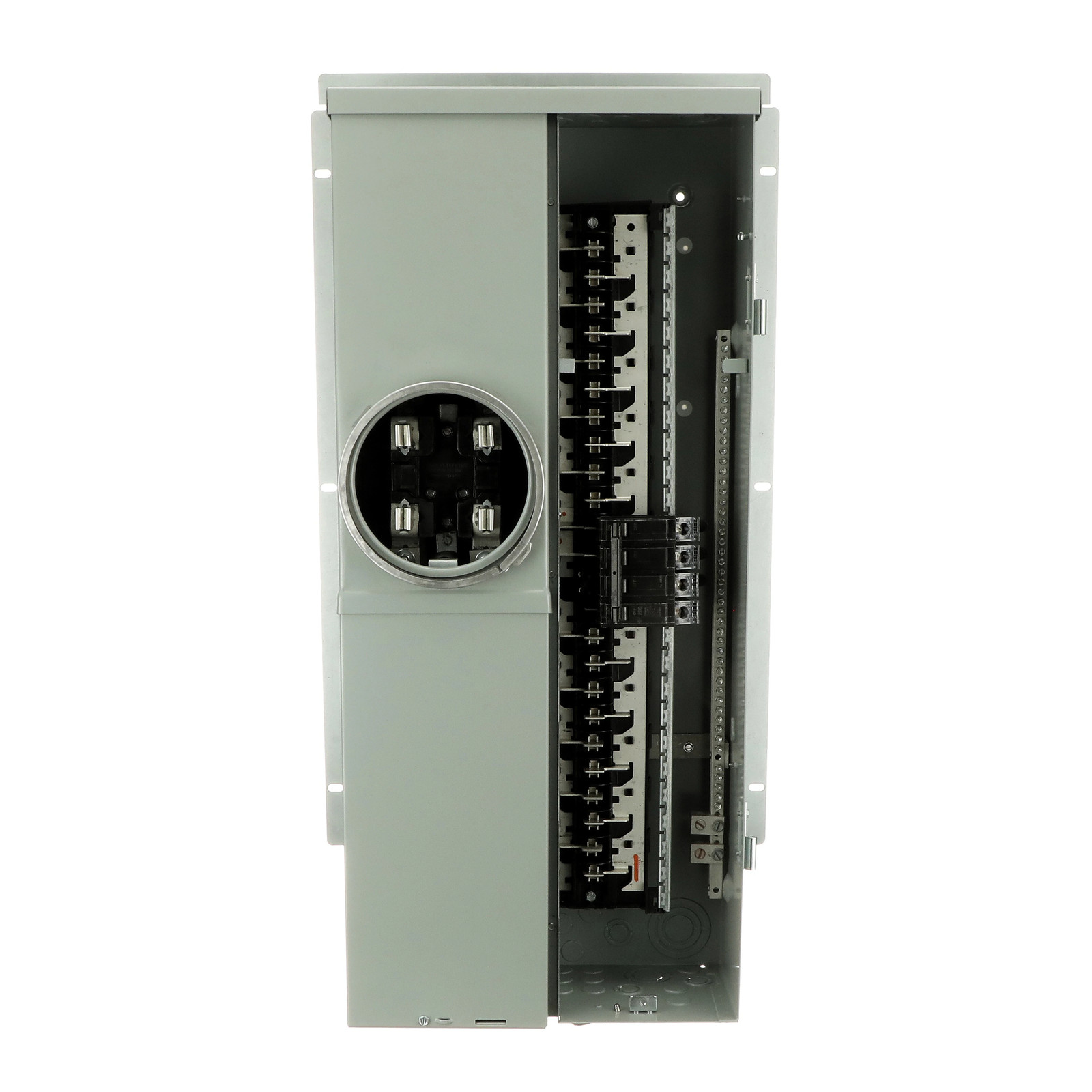 ABB ReliaHome 200 -Amp 20 -Spaces 40 -Circuit Outdoor Main Breaker Meter C|13597