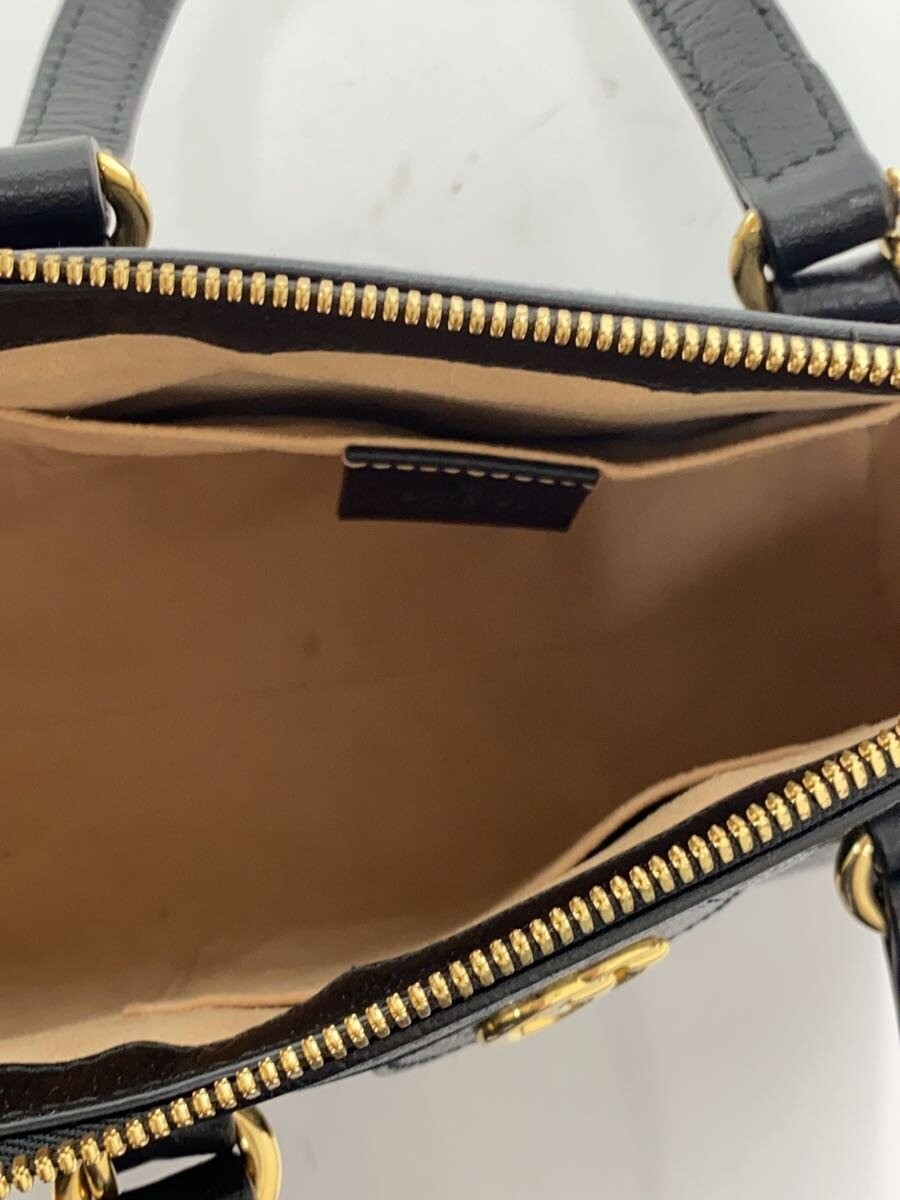 GUCCI Small Tote Bag Ophidia Leather BLK