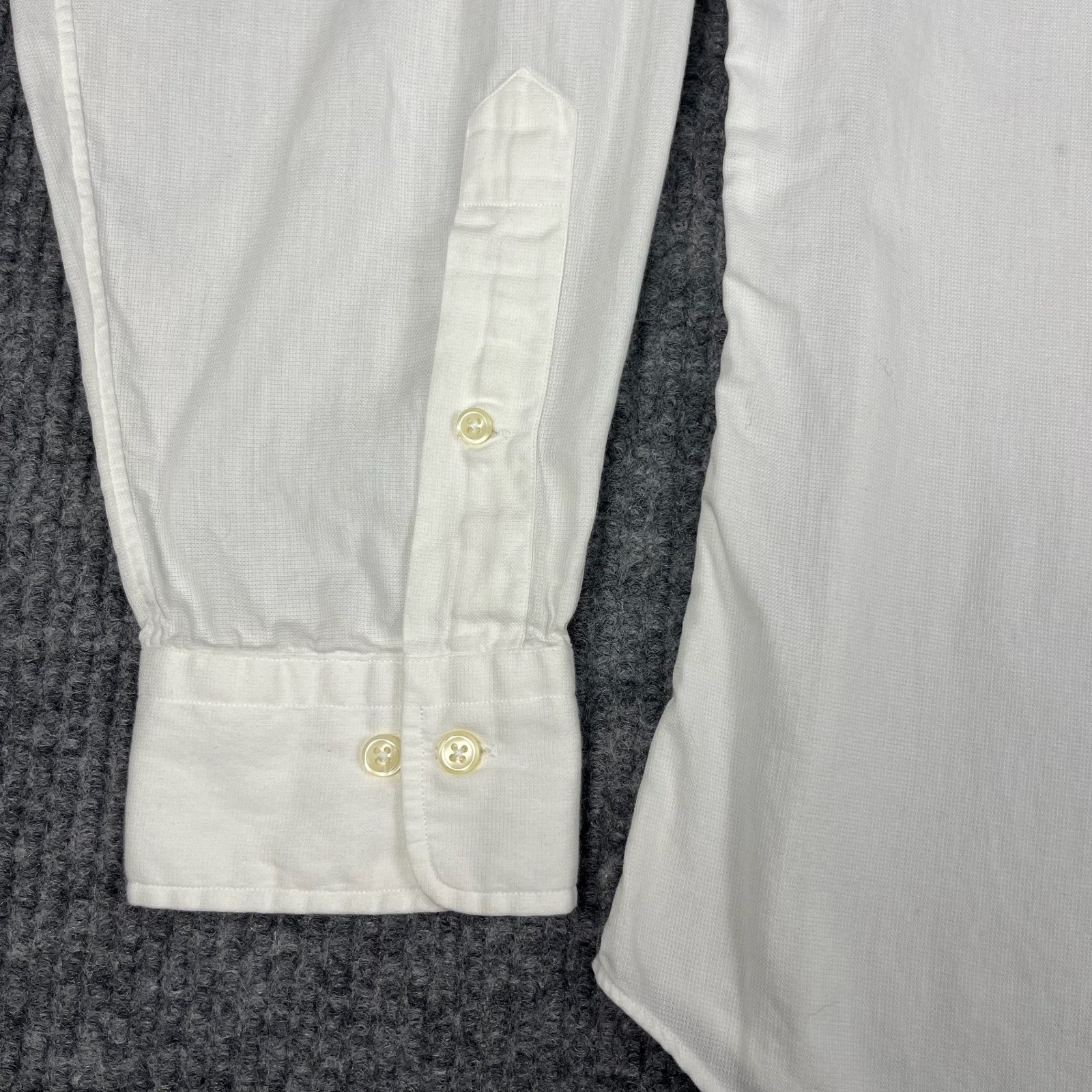 Polo by Ralph Lauren Oxford Warwick Shirt Mens 16 34/35 White 100% Cotton Preppy
