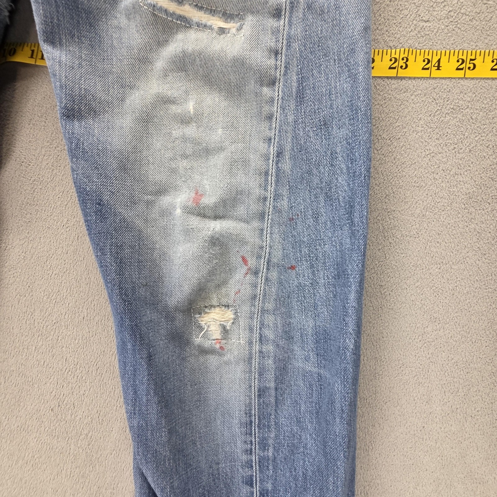 Vintage Levis Engineered Jeans Mens 32×32 Blue Twisted Medium Wash Button Fly