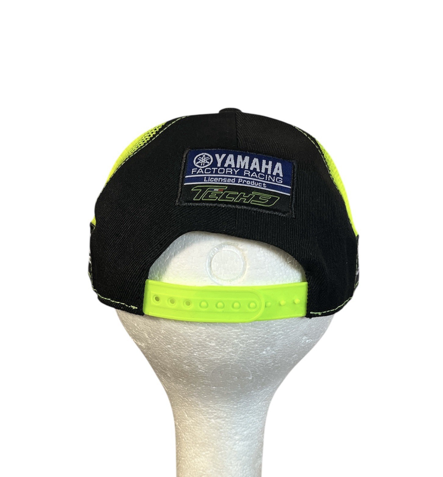 Yamaha Racing Tech3 SnapBack Hat Black / Neon Monster Energy Adjustable NEW