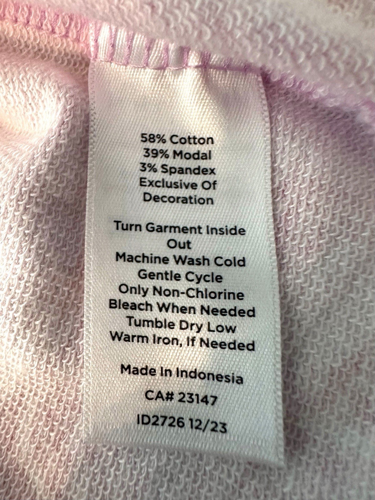Talbots Cozy Crush Half-Zip Pullover Beach Villa Print Pink Sz LP UPF 50+