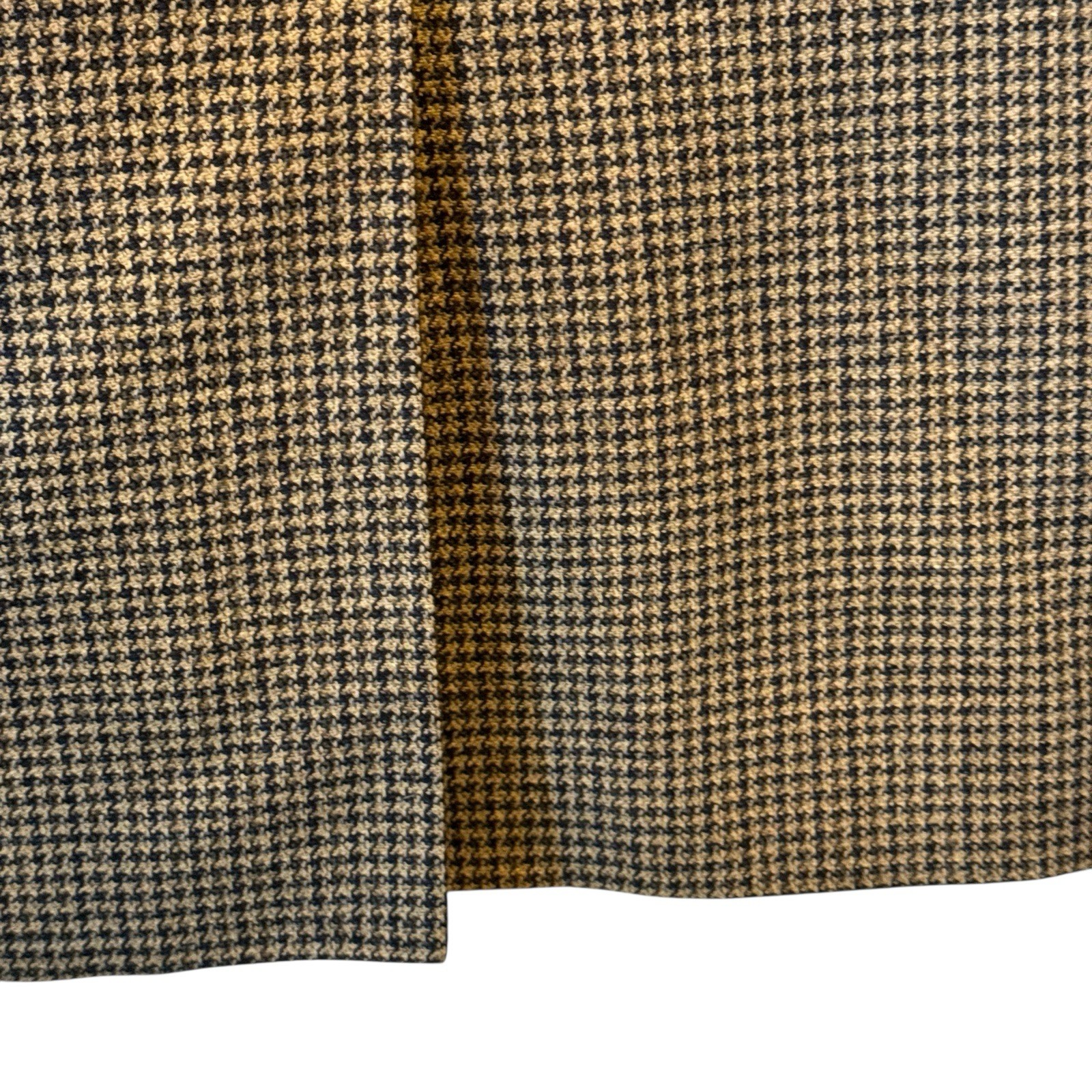 Deansgate 42R Silk Wool Houndstooth Sport Coat Tailors Row Single Vent