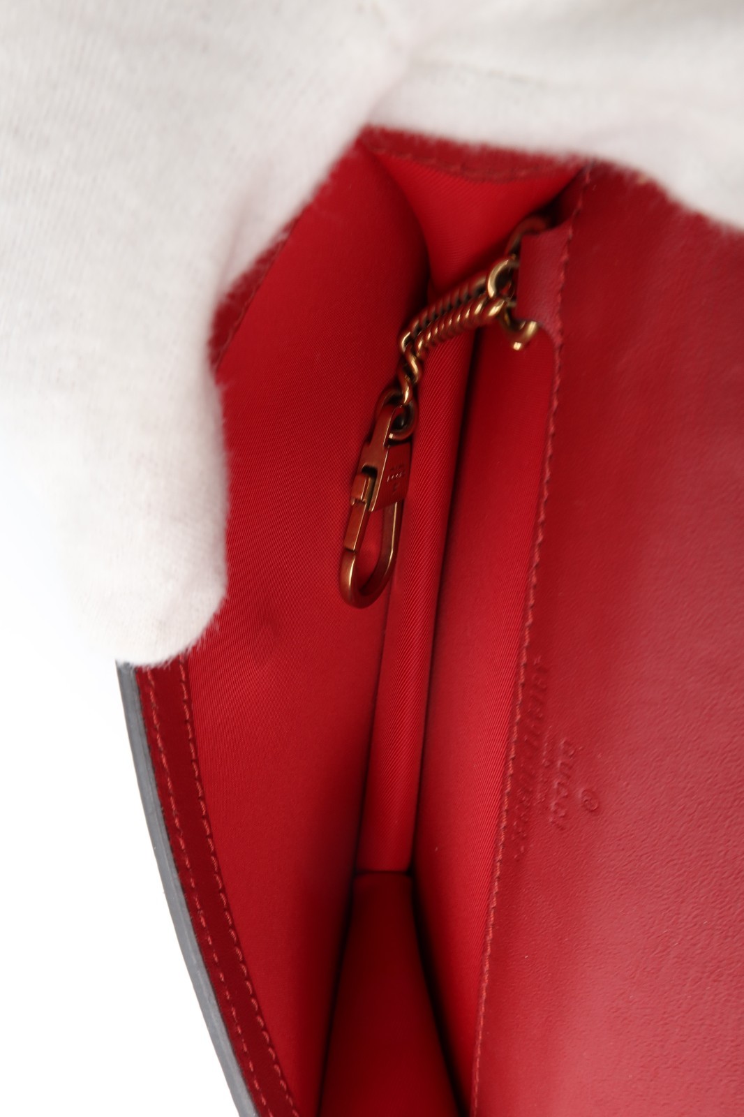 Gucci GG Supreme Monogram Mini Cherry Chain Bag