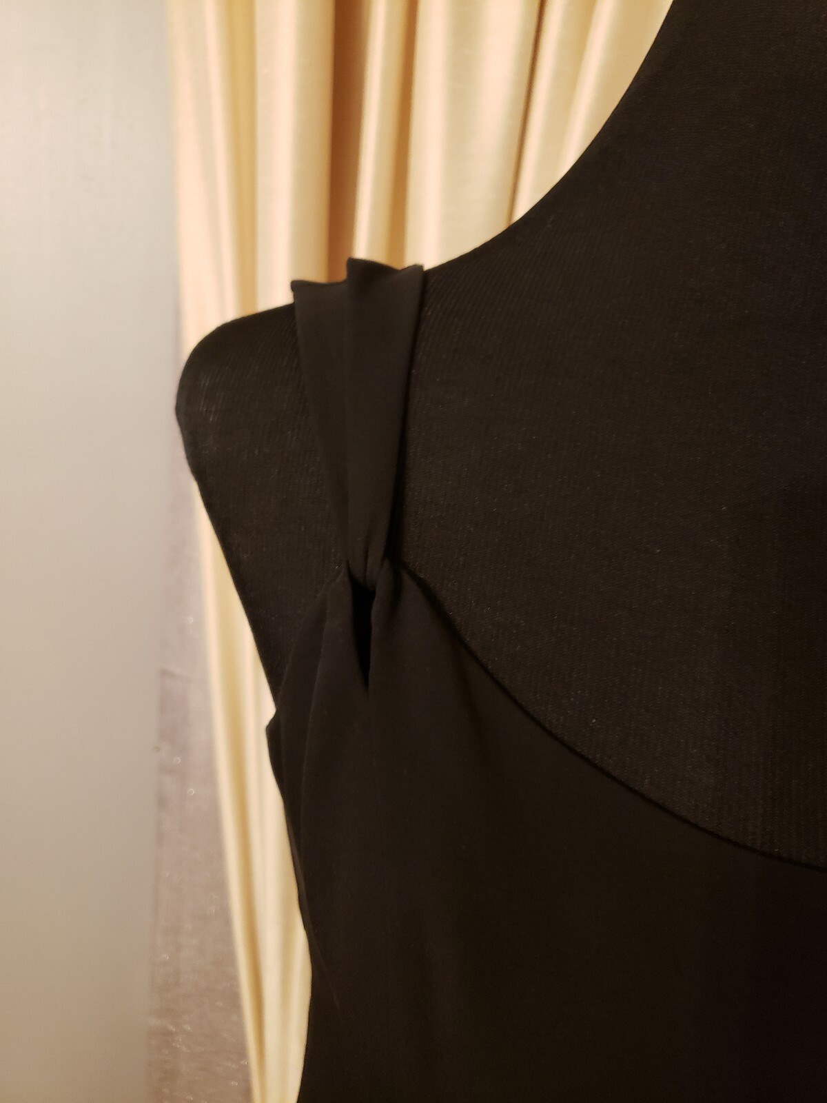 LOFT Size 2 Sleeveless Black A Line Dress Flare Side Zipper 100% Silk Lined NWT