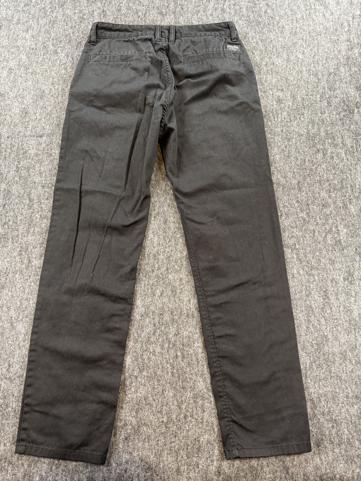 Quicksilver Men’s Black Pants Size 26 Straight Fit
