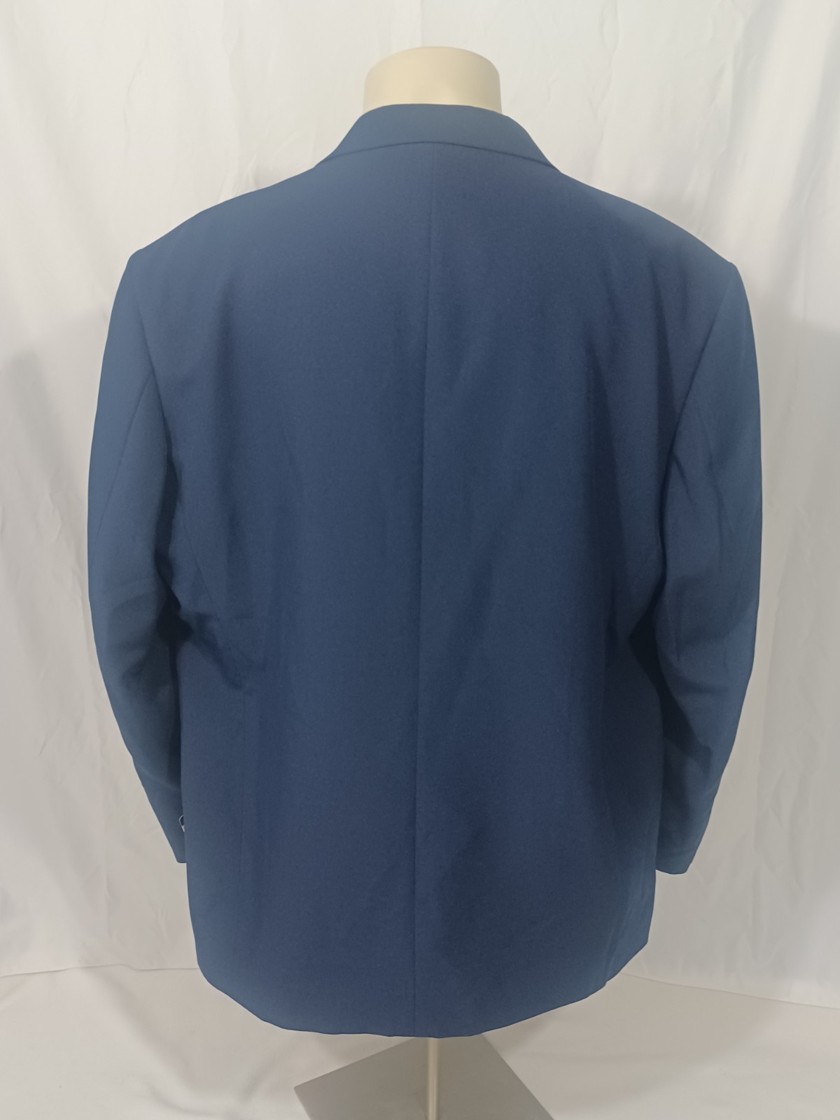 Fortino Landi Men’s Navy 2-Piece Suit Size 48L Pants 42W Unhemmed