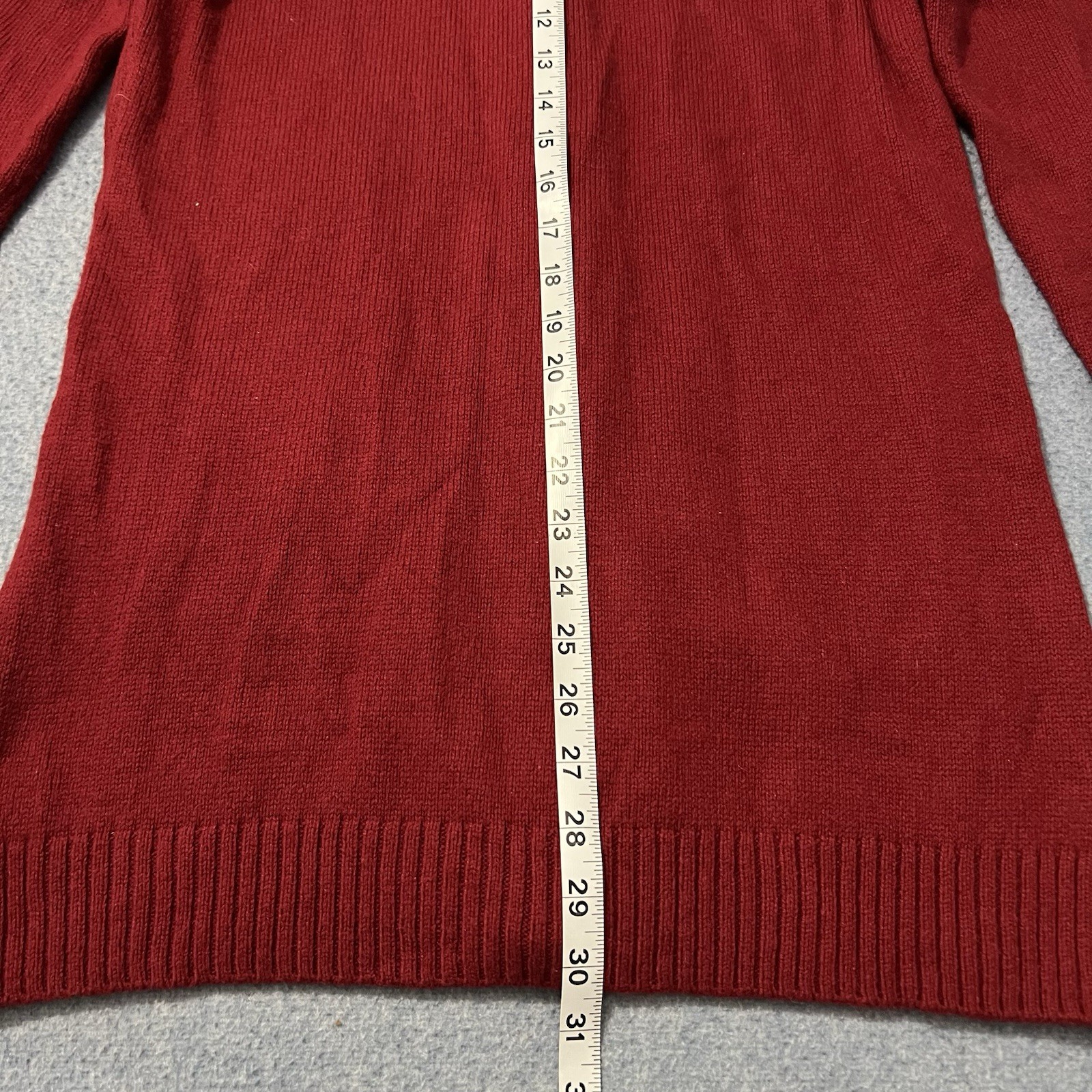 Liz Claiborne Fair Isle Cotton Wool Blend Cardigan Sweater Small Pockets Fall
