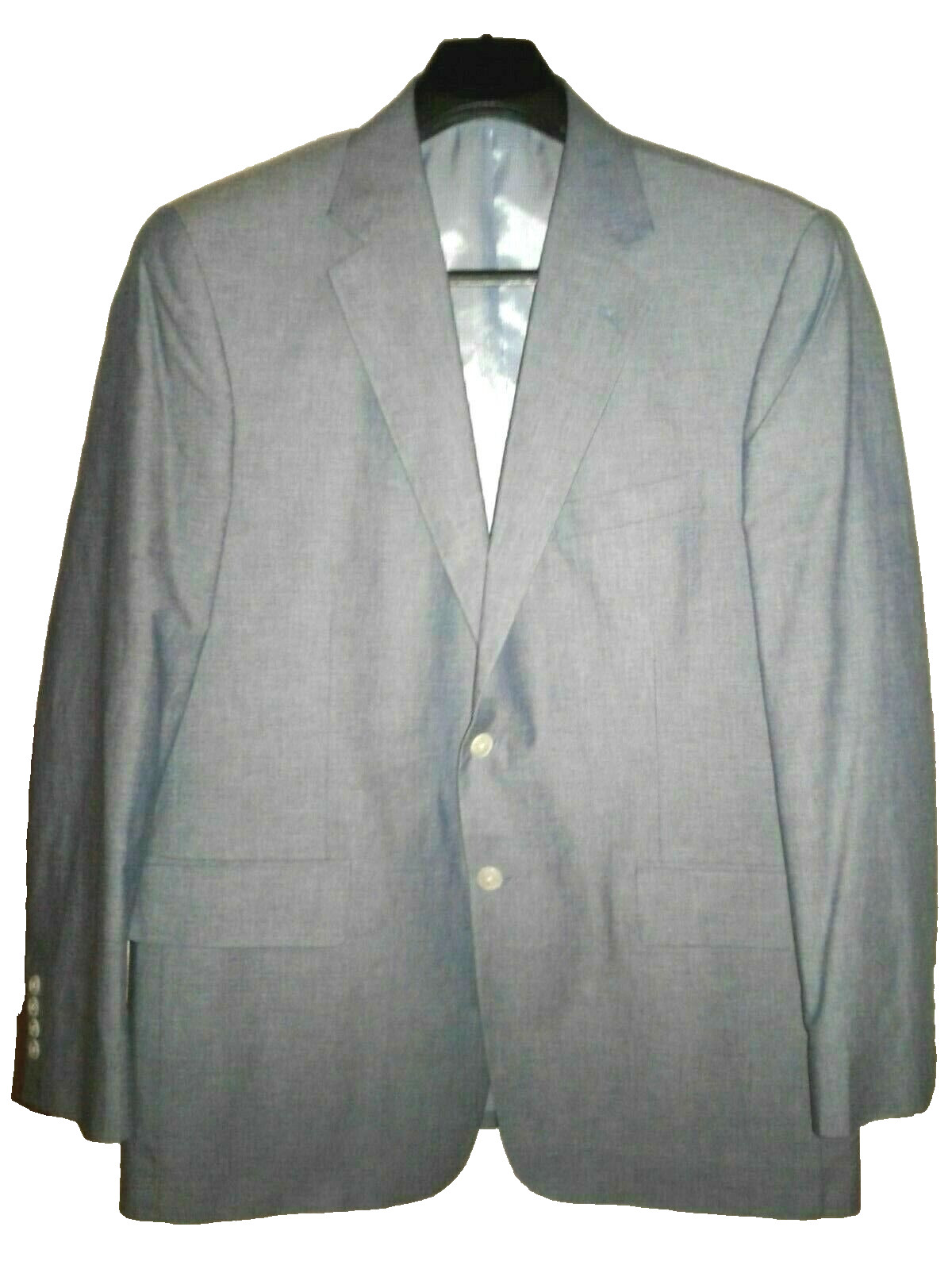 New Stafford Essentials Sport Coat Suit Jacket Blazer Men’s 44R Classic Cotton