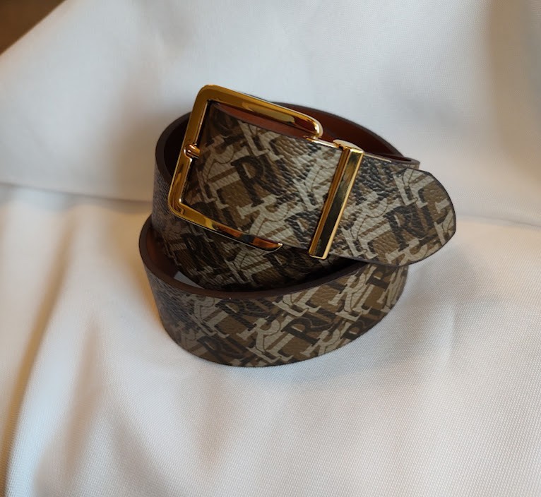 Vintage Ralph Lauren Designer Leather Belt for Women, small