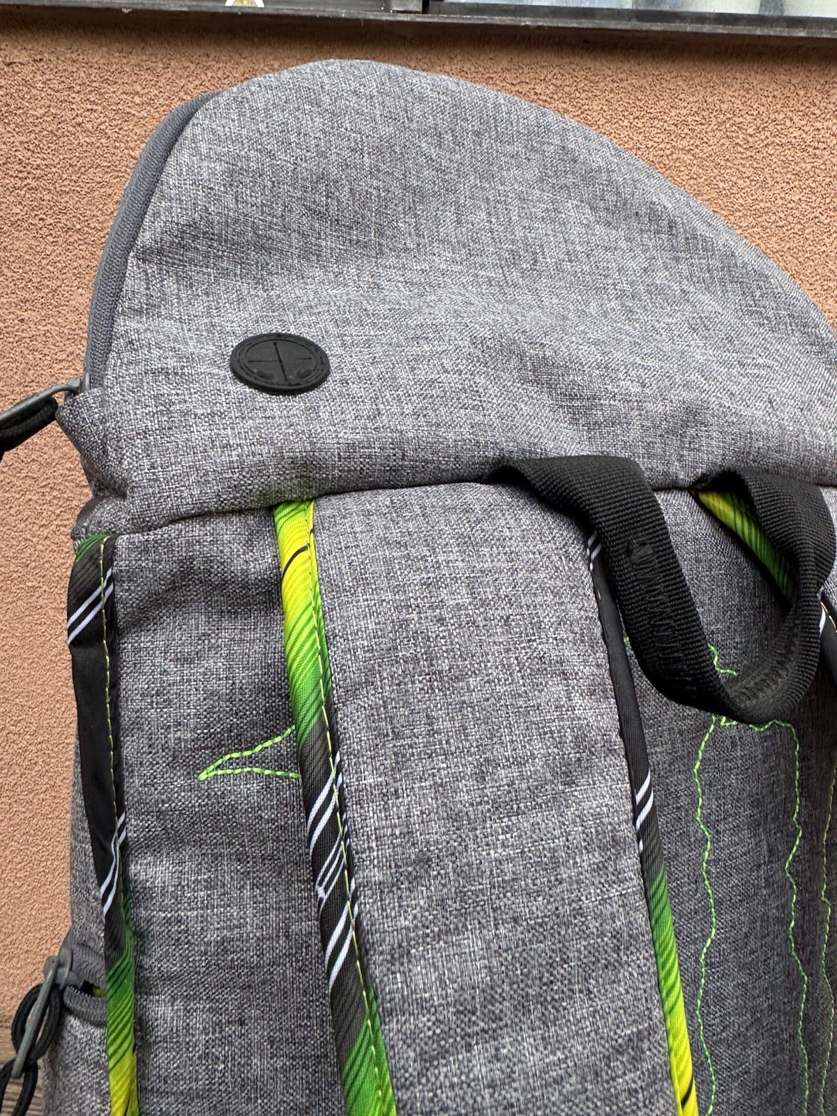 New Era Monster Energy Solid Backpack Gray/Green/Black hat backpack