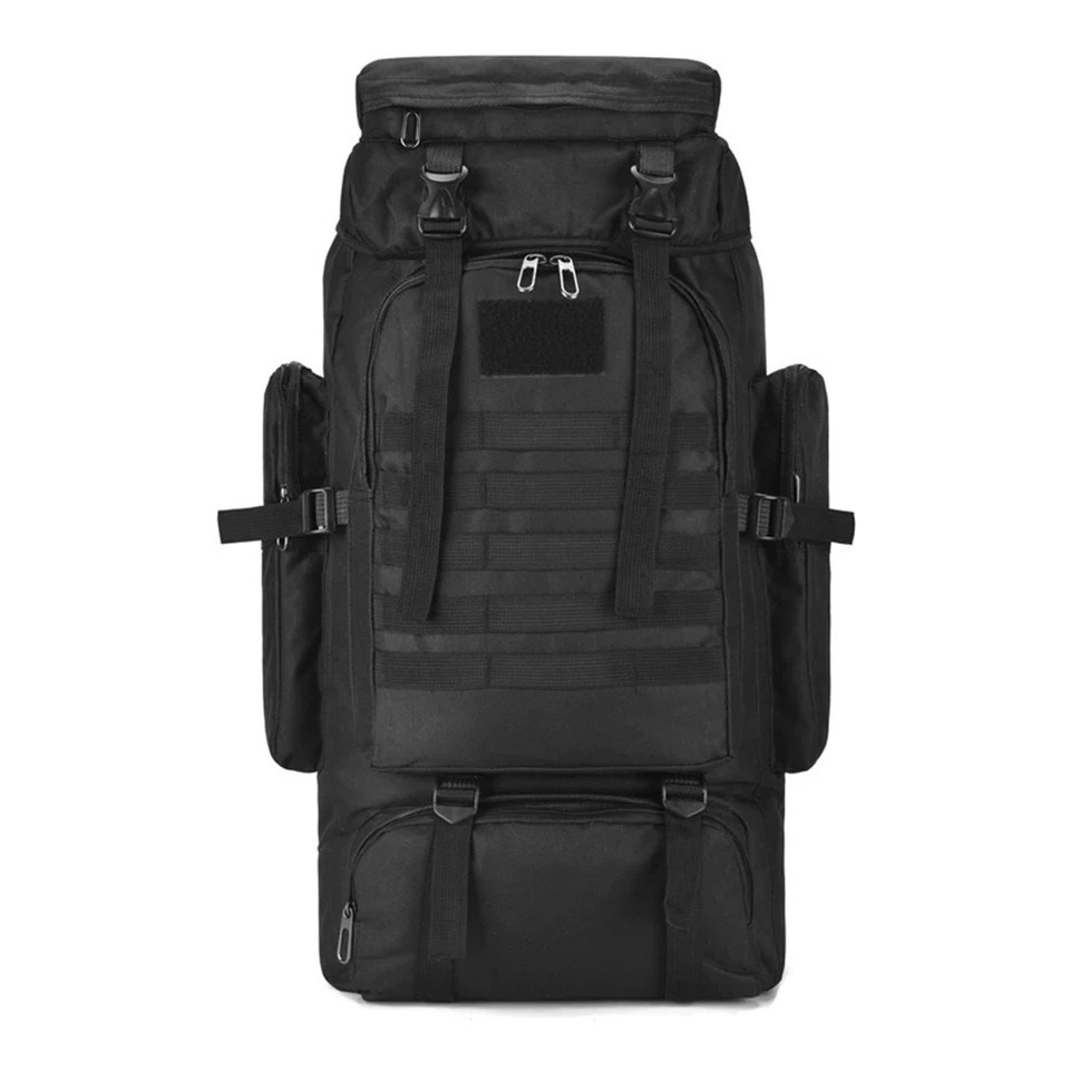 80L/100L Outdoor Travel Backpack Rucksack Camping Tactical Hiking Trekking Bag