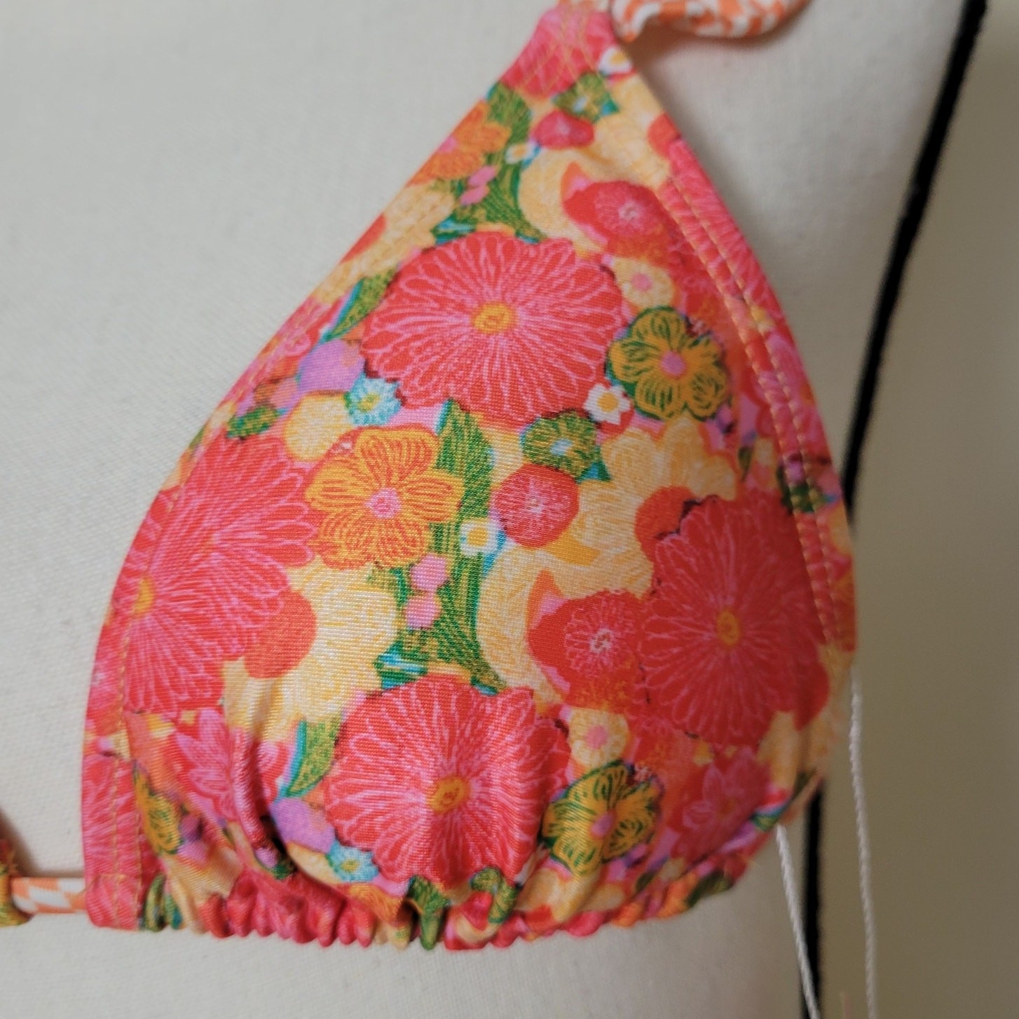 NWT Strawberry Milk Mob Size M Citrus Kiss Bikini Top Swimwear Beach Summer