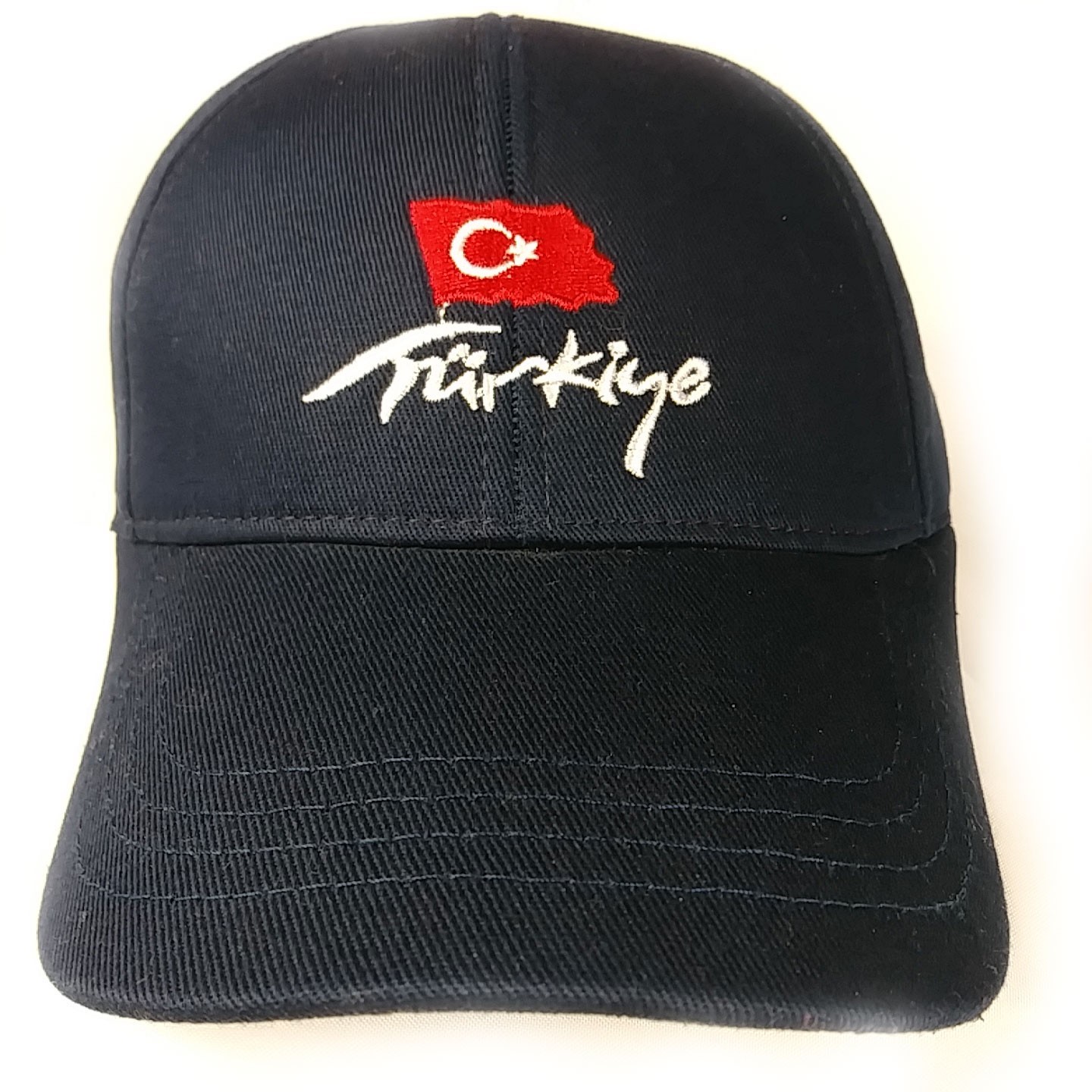 Republic of Turkiye Embroidered Blue Cap Hat OSFM