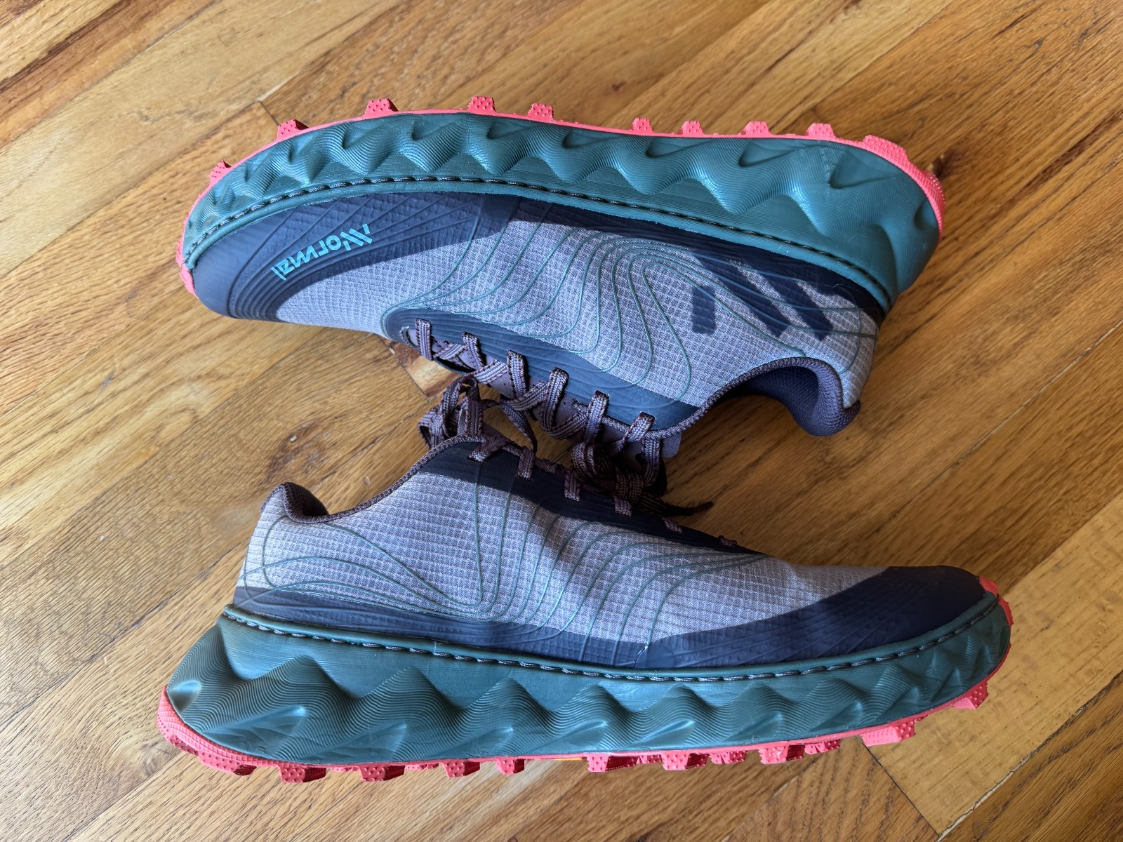 NNORMAL Tomir 2.0 DEMO Trail Run Shoe cushion rocker EVA litebase sole US mens 9