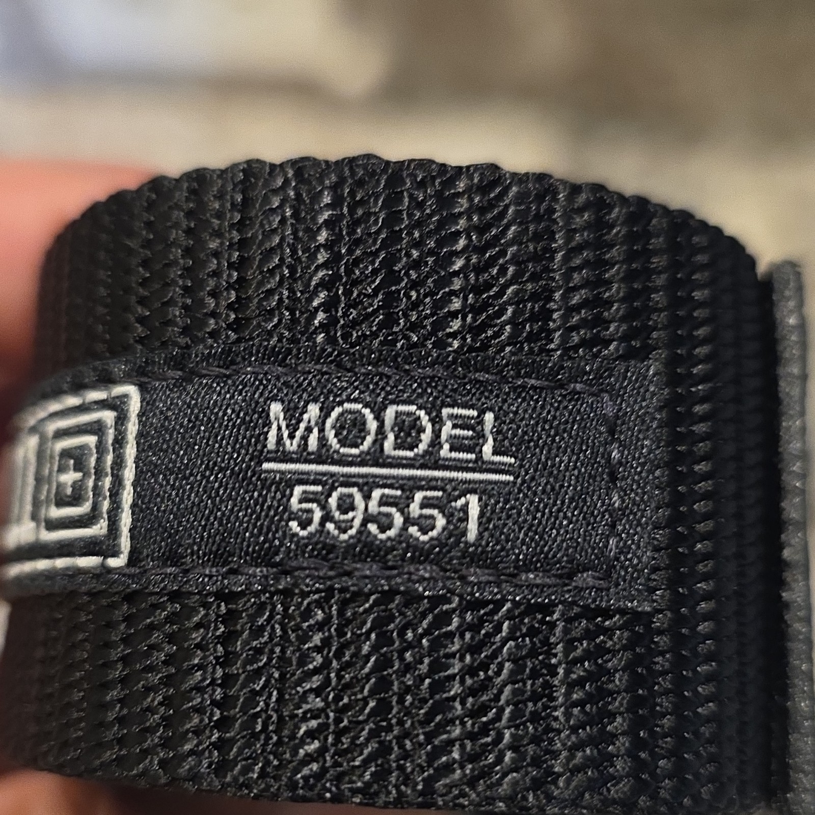 5.11 TDU Military/Webbed Belt 1.5in Black Adjustable Buckle Mens Size L Lot of 2