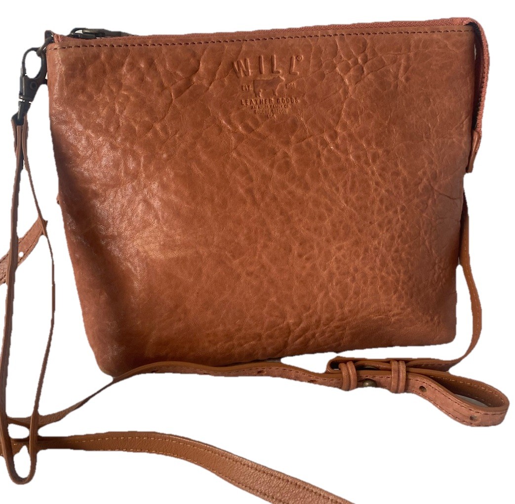 Will Leather Goods Crossbody Shoulder Bag Tan Small USA