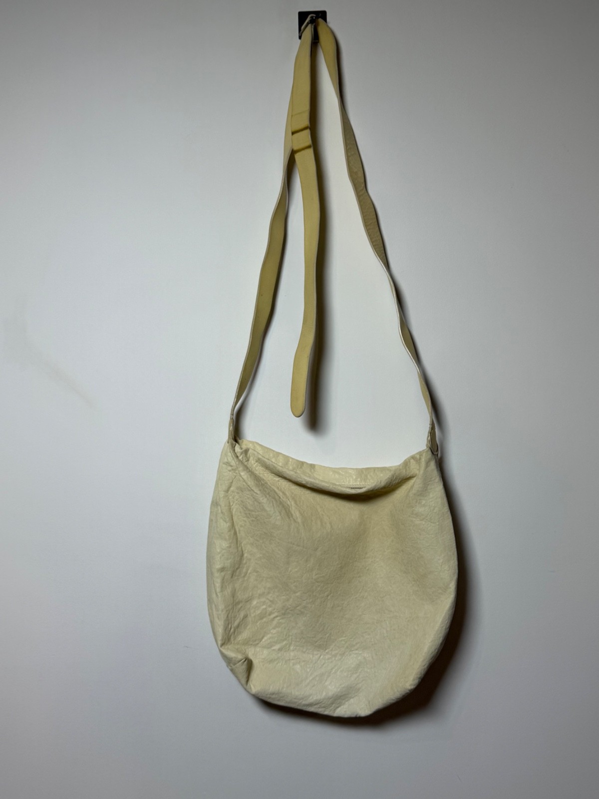 Ann Demeulemeester Runa Medium Soft Shoulder Beige Bag