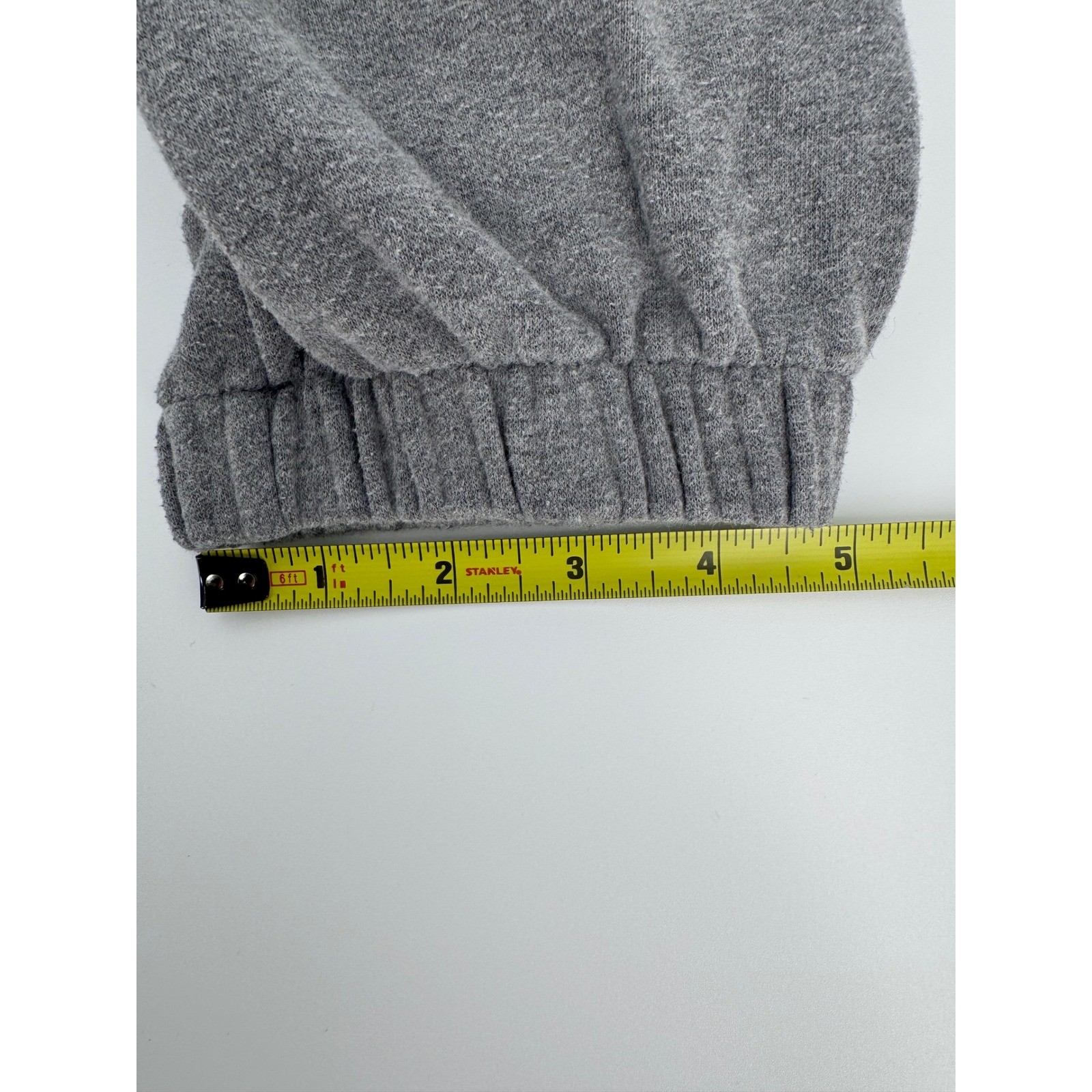 Wild Fable Wide Waistband Heather Gray High Rise Jogger Pants Sz M Fleece Lounge