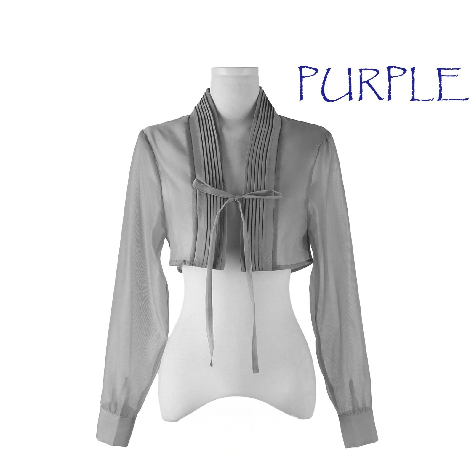 Korean Floral Blouse Hanbok. Azure Moon Sheer Organza Hanbok Jeogori