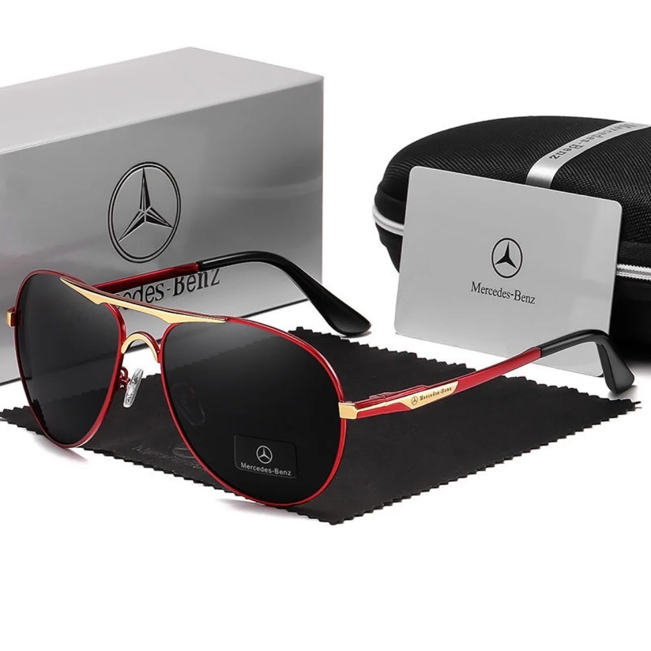 High Luxury Driving Polarized Sunglasses Anti Glare Goggles For Mercedes Benz