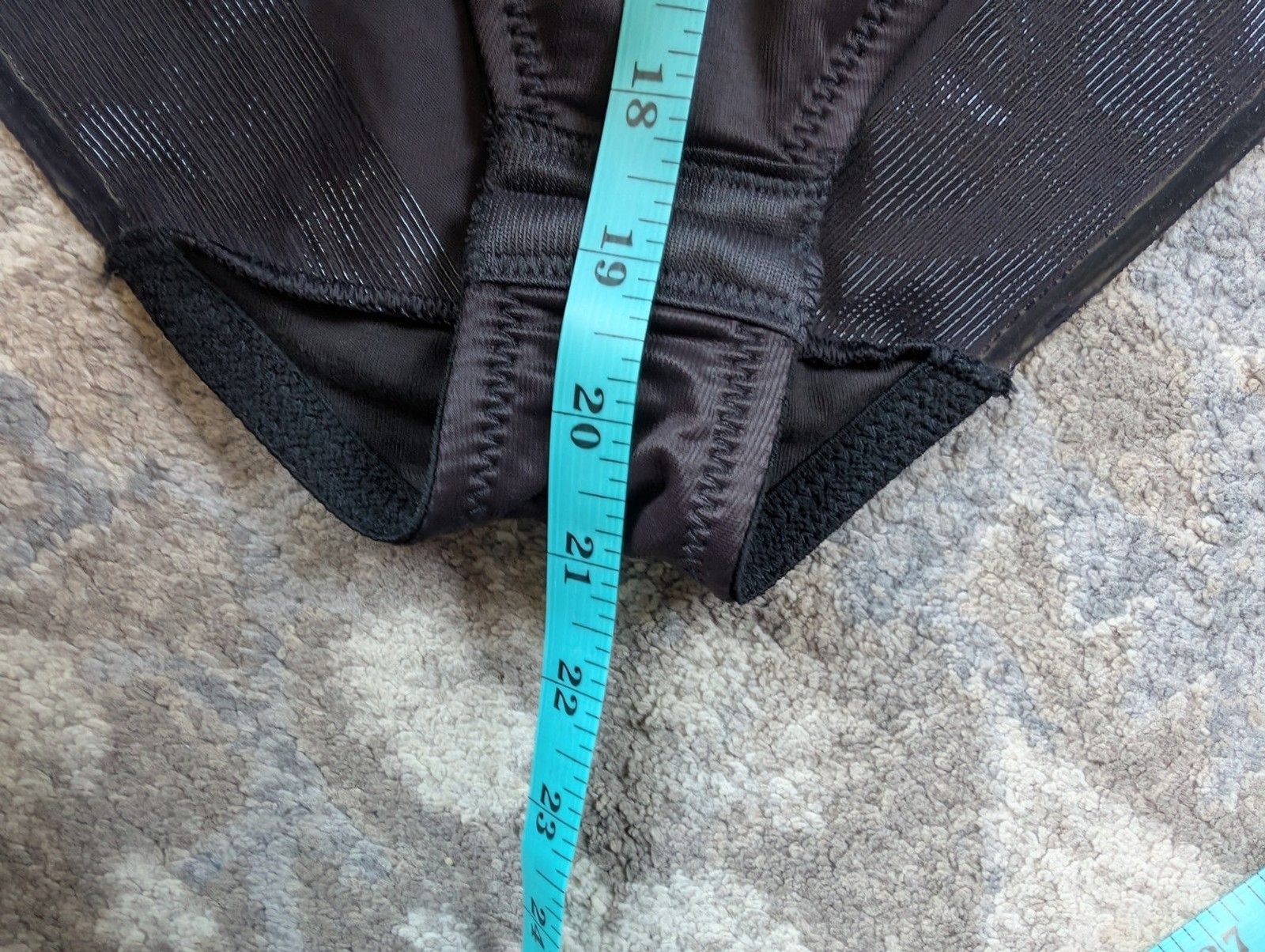 TC FINE INTIMATES Black Strapless Extra Firm Control Bodybriefer NEW Womens 40c