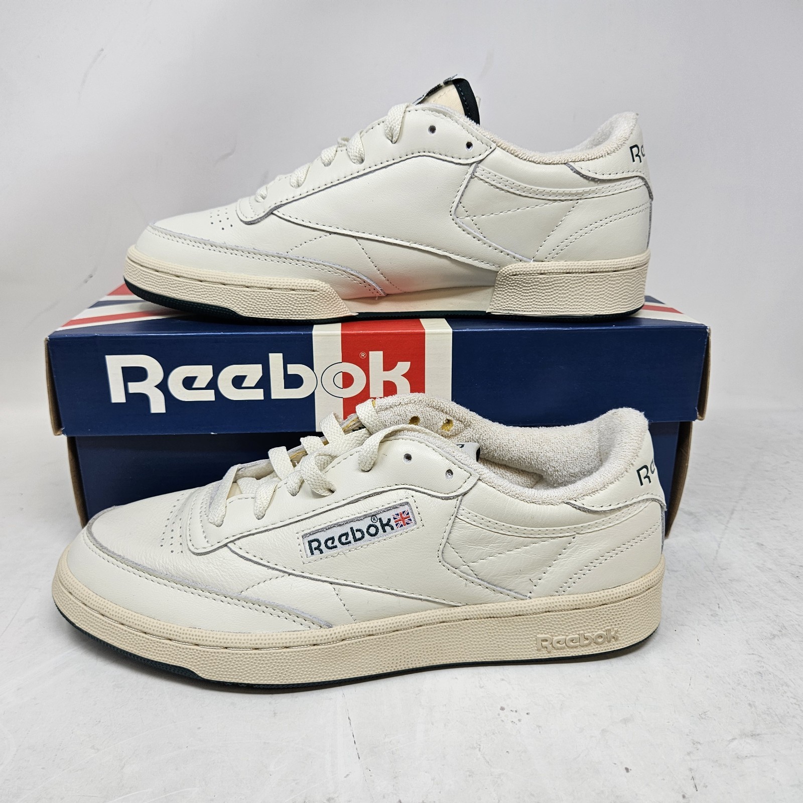 Reebok Club C 85 Vintage ‘Chalk Alabas’ Classic Shoes / HP3201 / Men’s Size 8