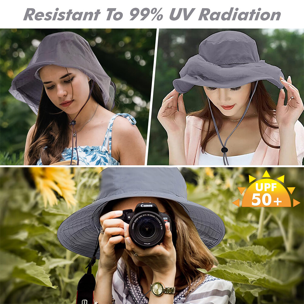 Mosquito Insect Hat With Bug Net Mesh Head Sun Bee Protection Fishing Outdoor
