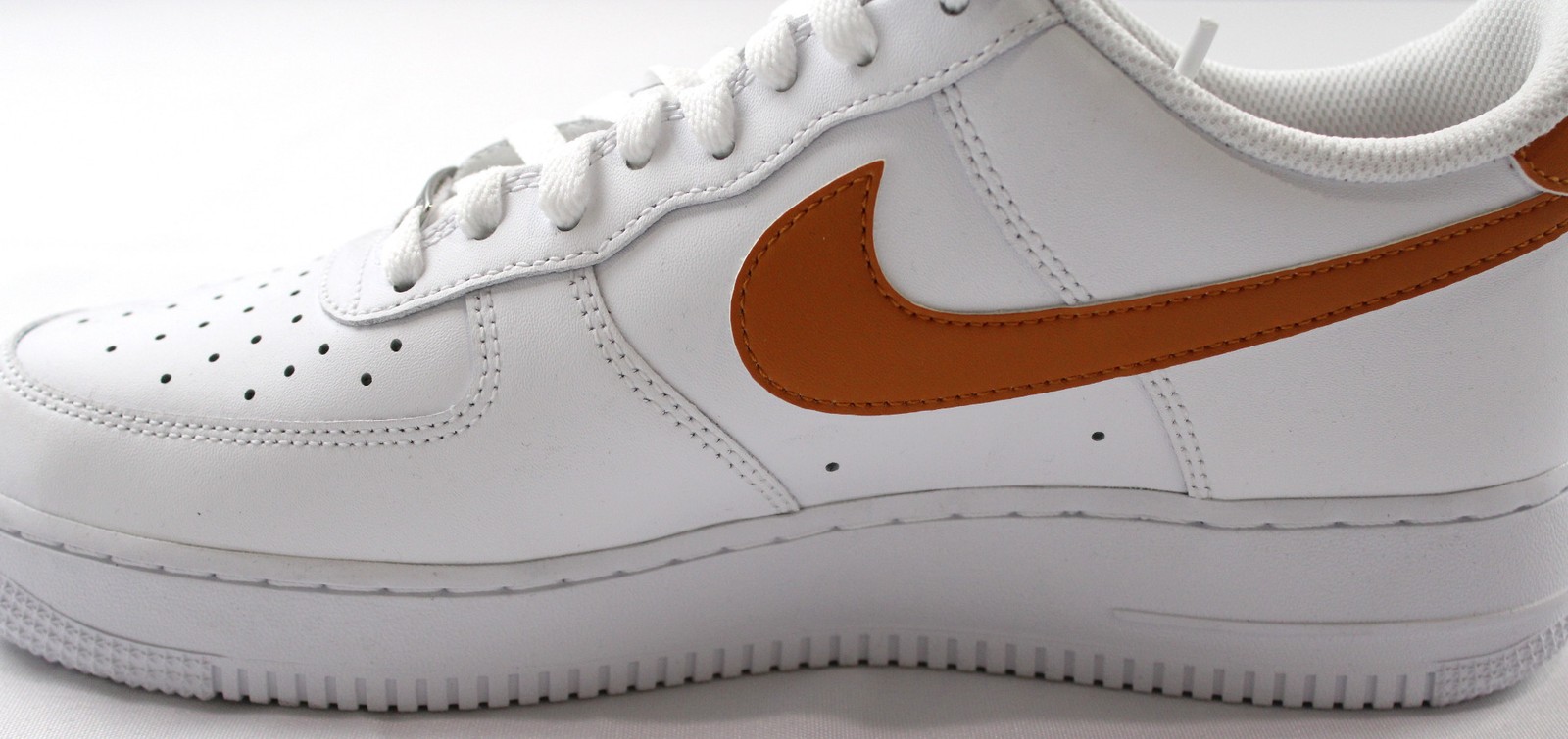 Nike Men’s Air Force 1 ’07 Low Sneakers CD4 White/Monarch FJ4146-115 Size US:10