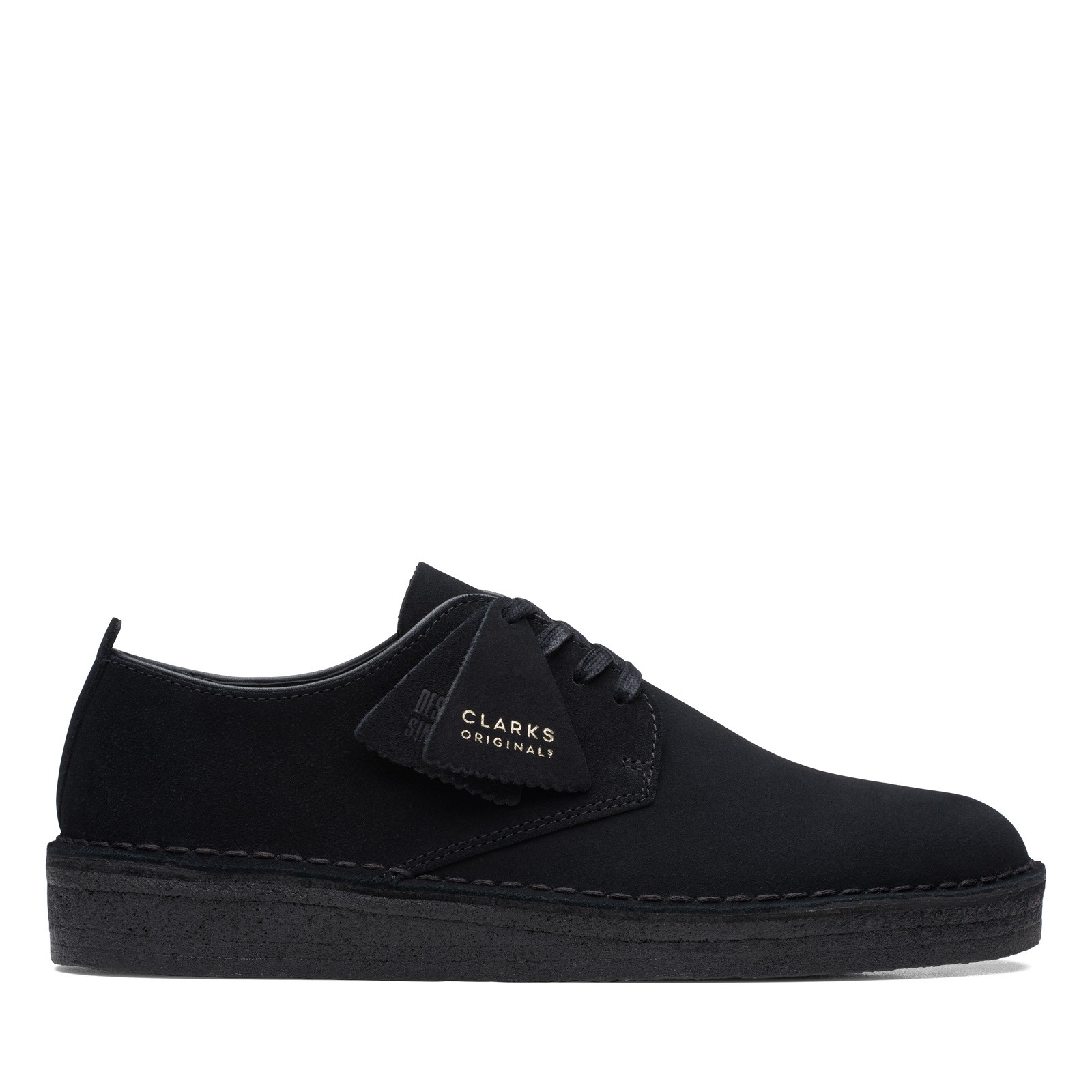 Clarks Coal London 26171744 Mens Black Oxfords & Lace Ups Casual Shoes