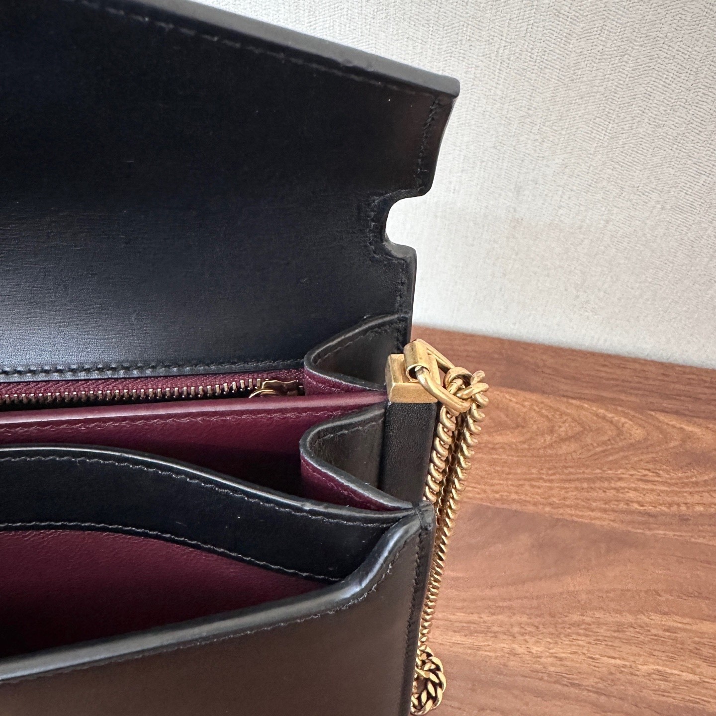Saint laurent Pre-Owned Authentic Envelope Bag 22*5*17cm Free Tracked Shipping