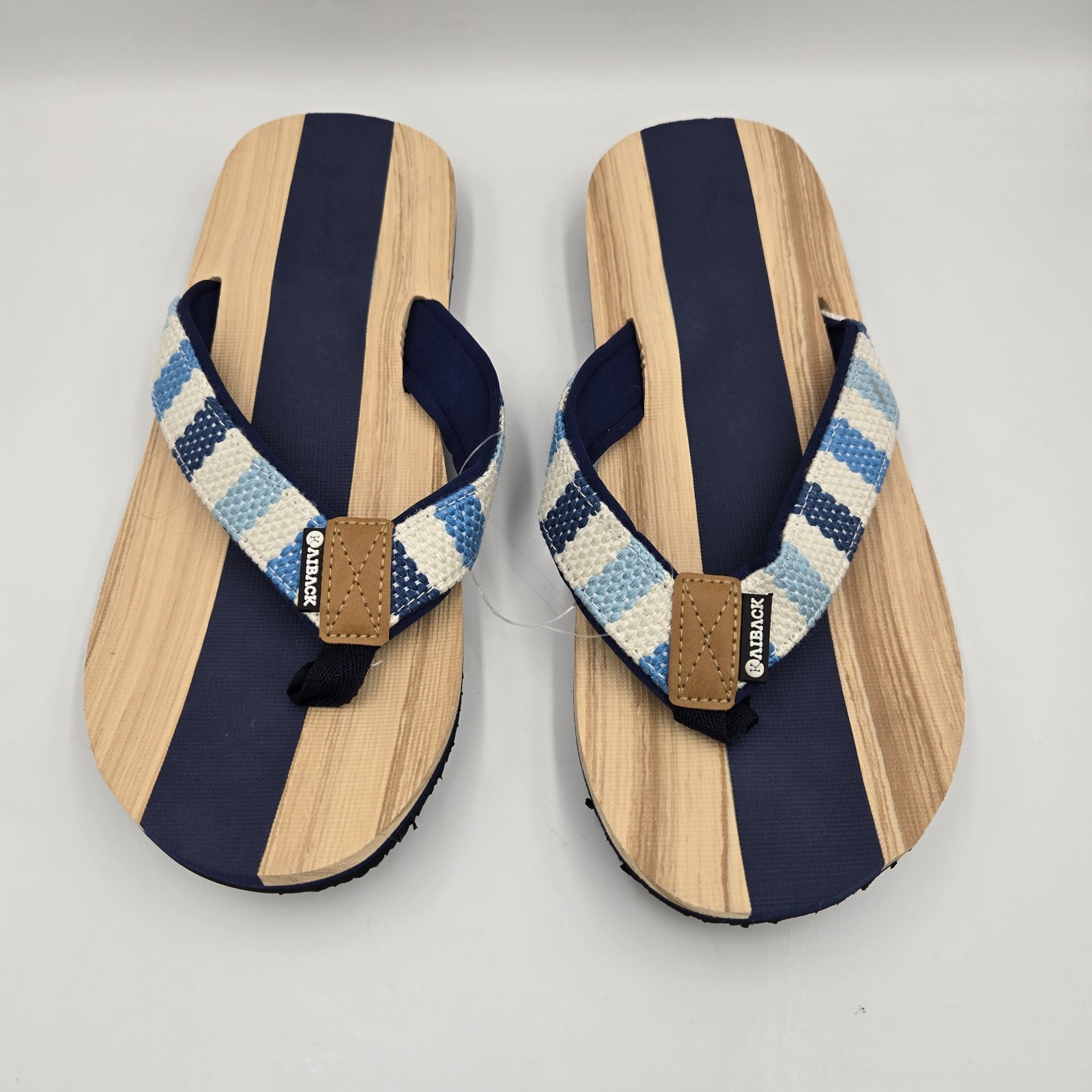 NWOT Men’s Kaiback Surfside Beach Sandal Casual Comfort Outdoor Flip Flop Sz 11