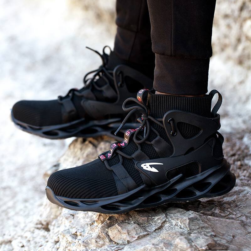Indestructible Mens Work Boots Steel Toe Safety Shoes Sneakers Lightweight Shoes