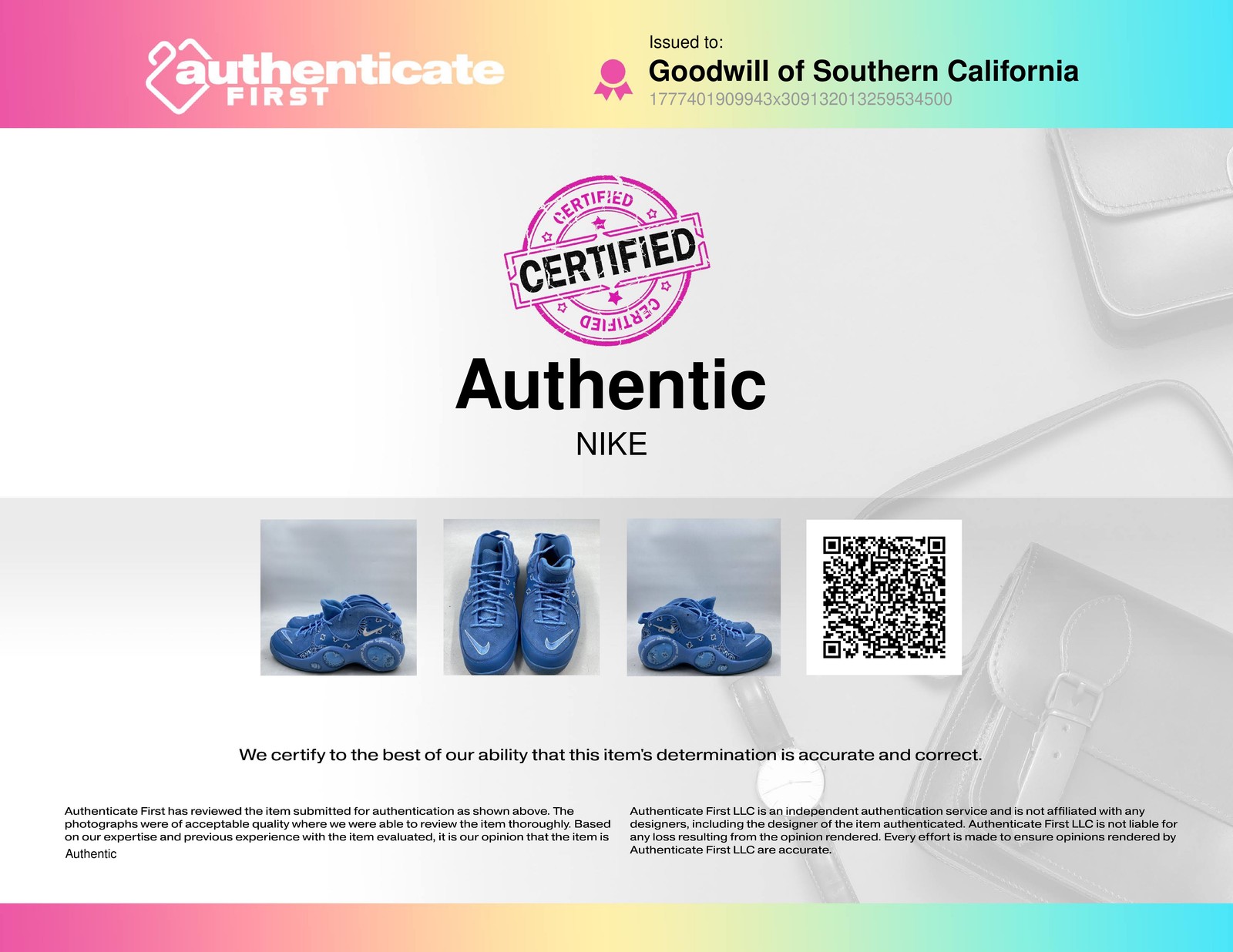 Supreme x Nike Air Zoom Flight 95 SP University Blue Sneaker M 13
