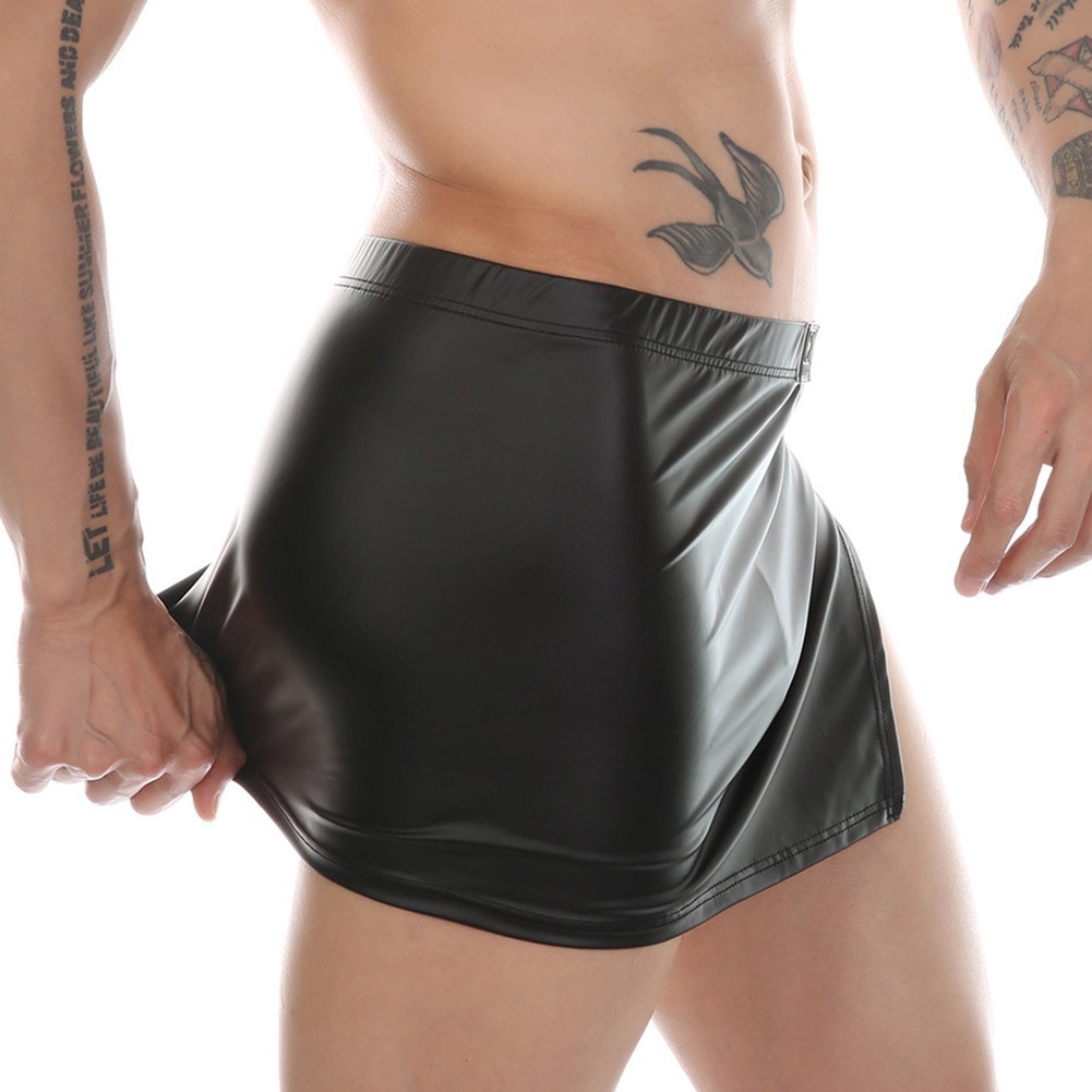 Mens Underwear Mens Panties Middle Waist Minimalist Pouch Sexy Slit Side Slit