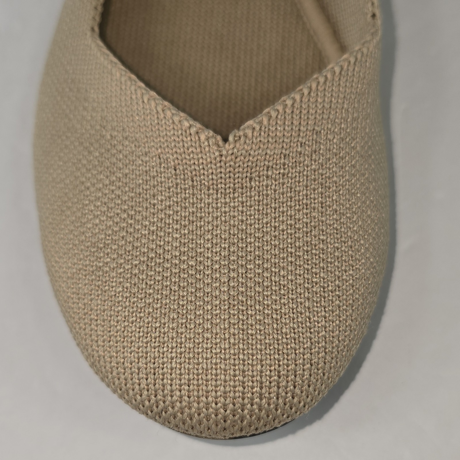 Rothy’s The Pointed Toe Knitted Slip On Women’s Flat Shoes US SIZE 6 Portobello.